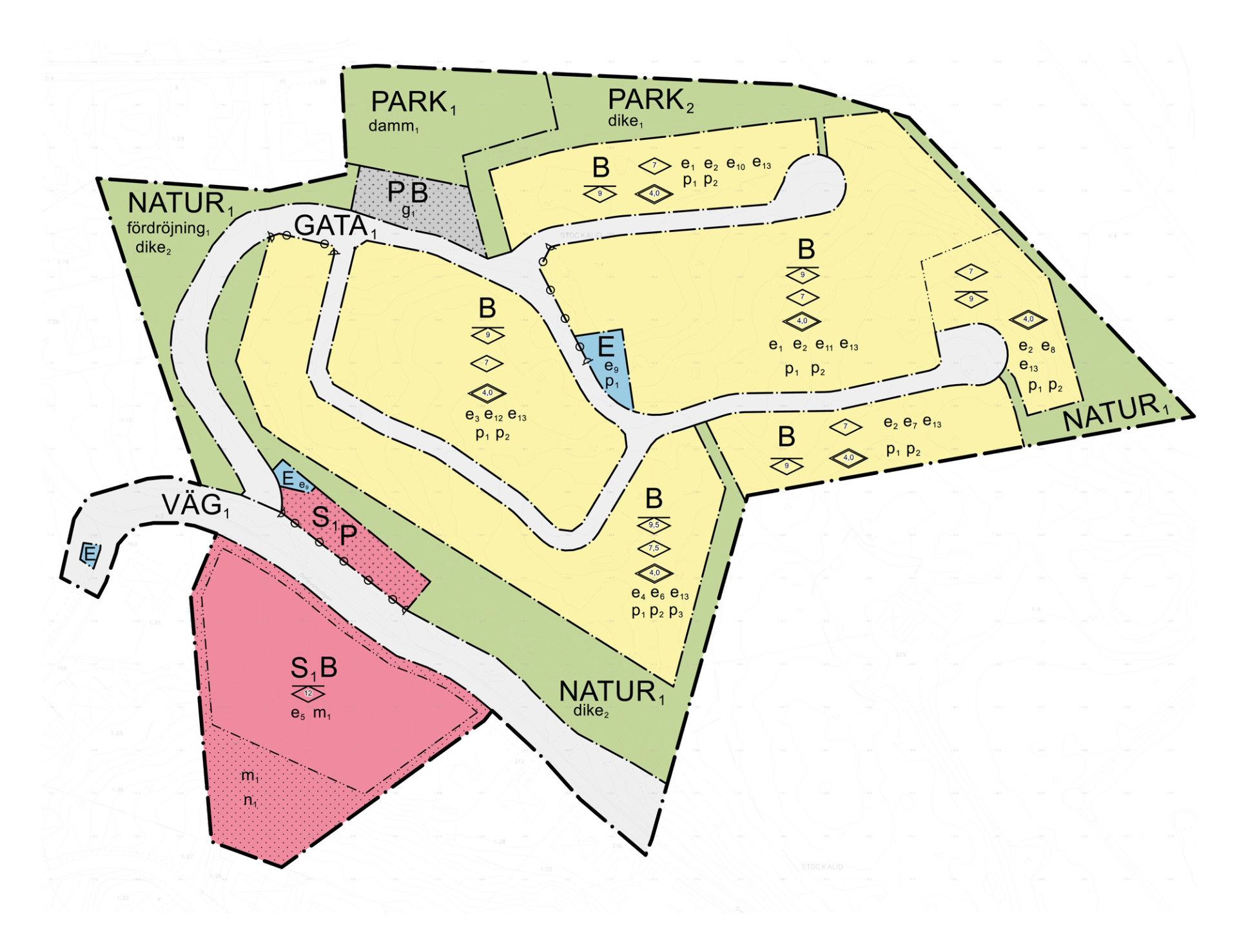 Plankarta, Stockalid, Åsa