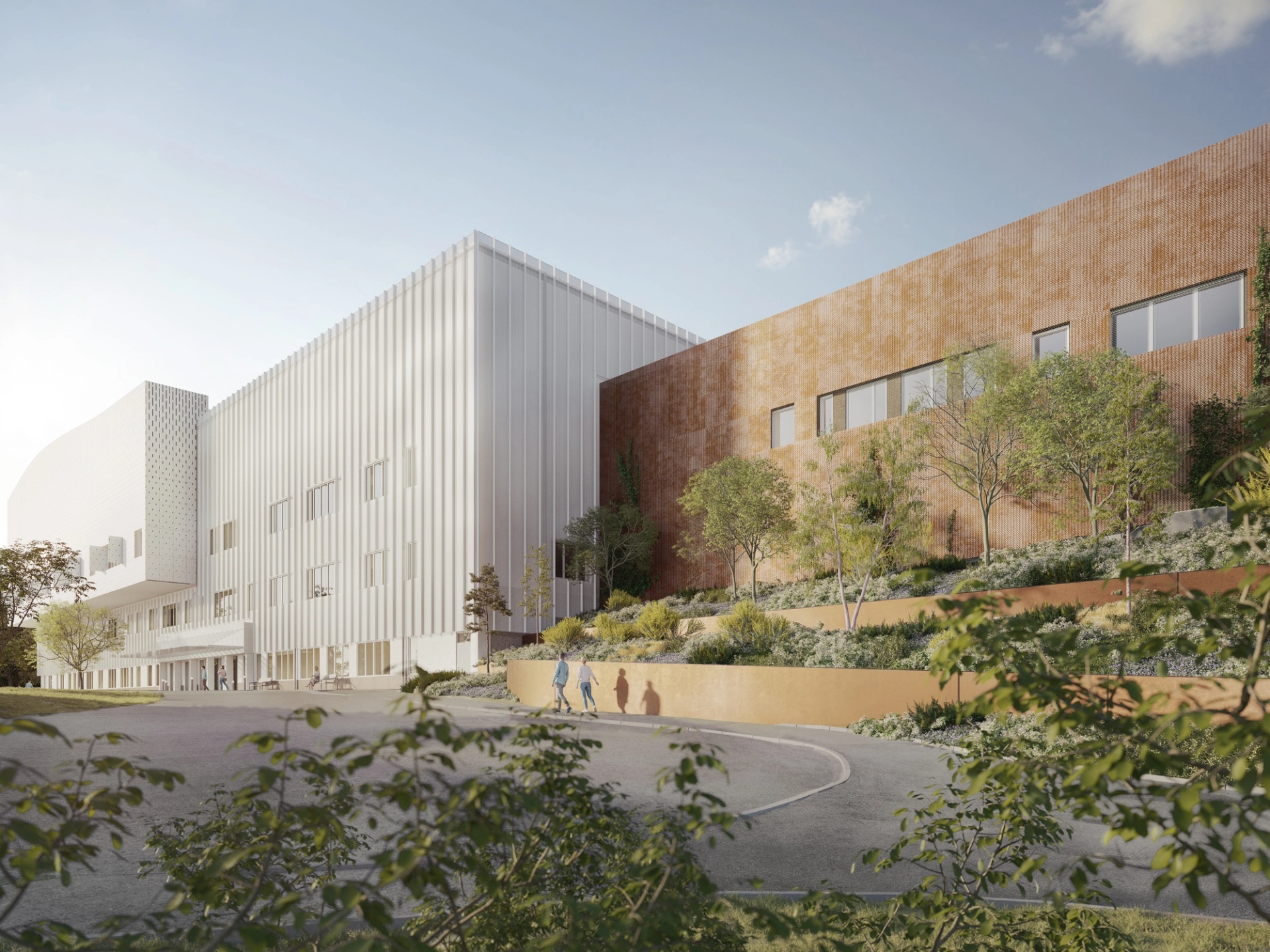 Framtidens Ortopedi i Hässleholm visualisering exteriört