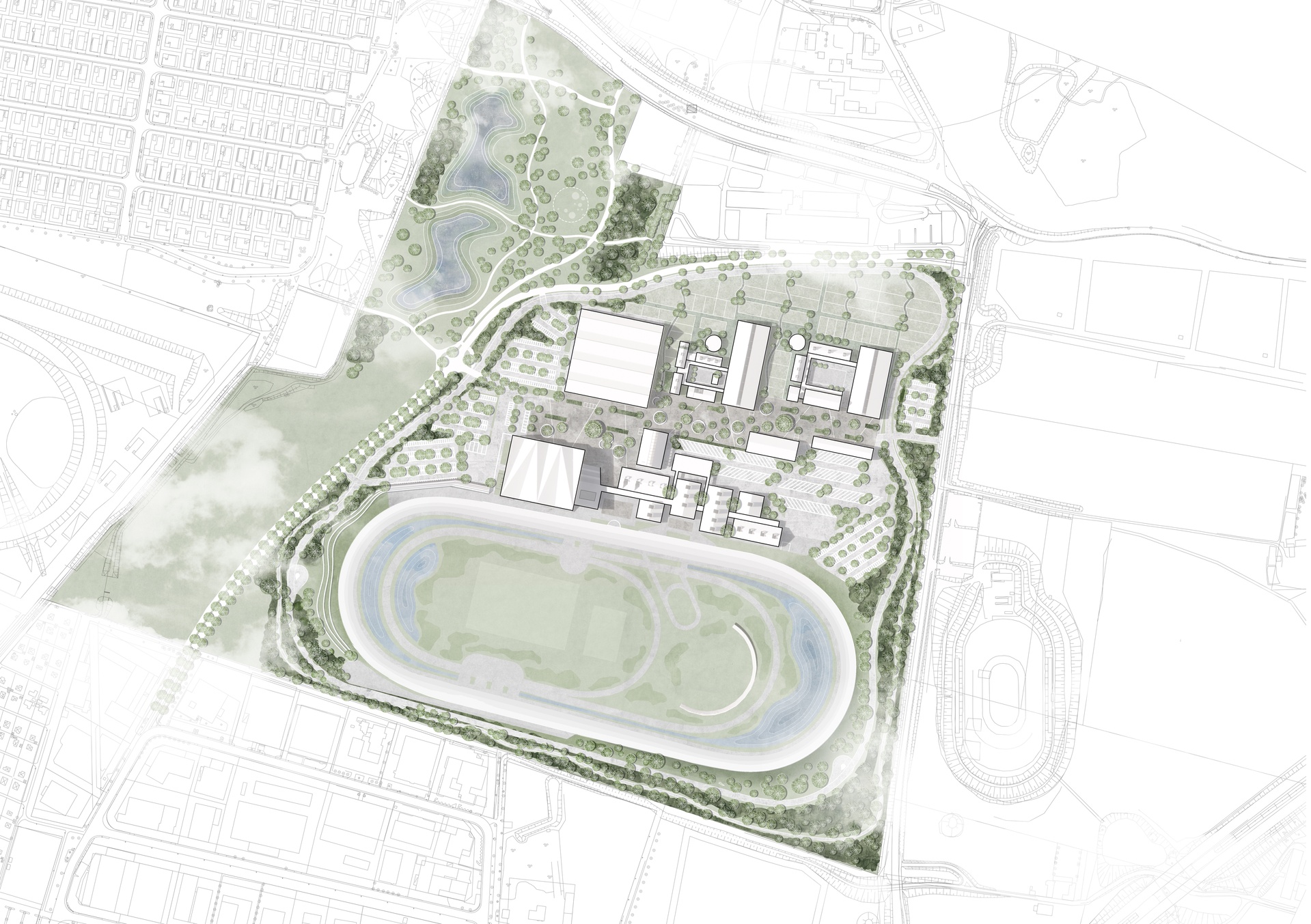 Illustrationsplan Jägersro