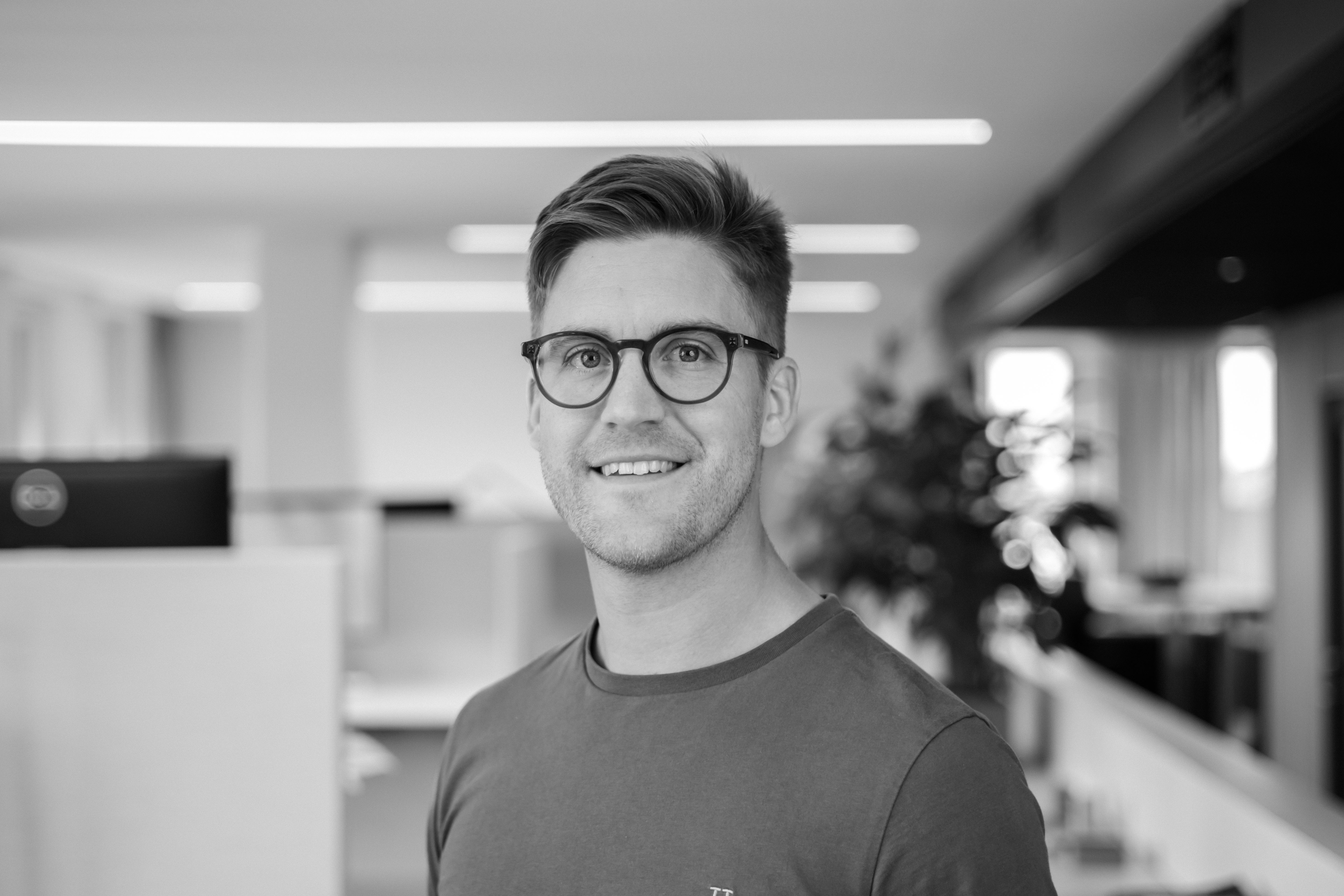 Filip Sjöström medarbetare byggnadsingenjör Krook & Tjäder Kristianstad