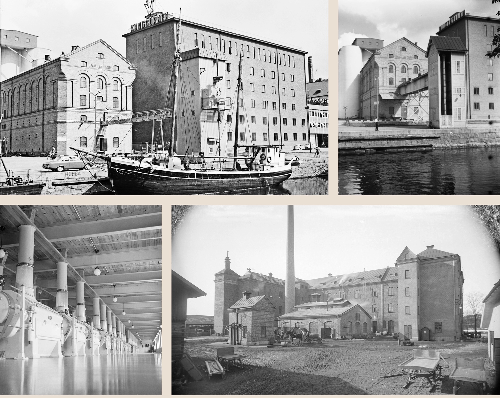 Ångqvarn historiska bilder