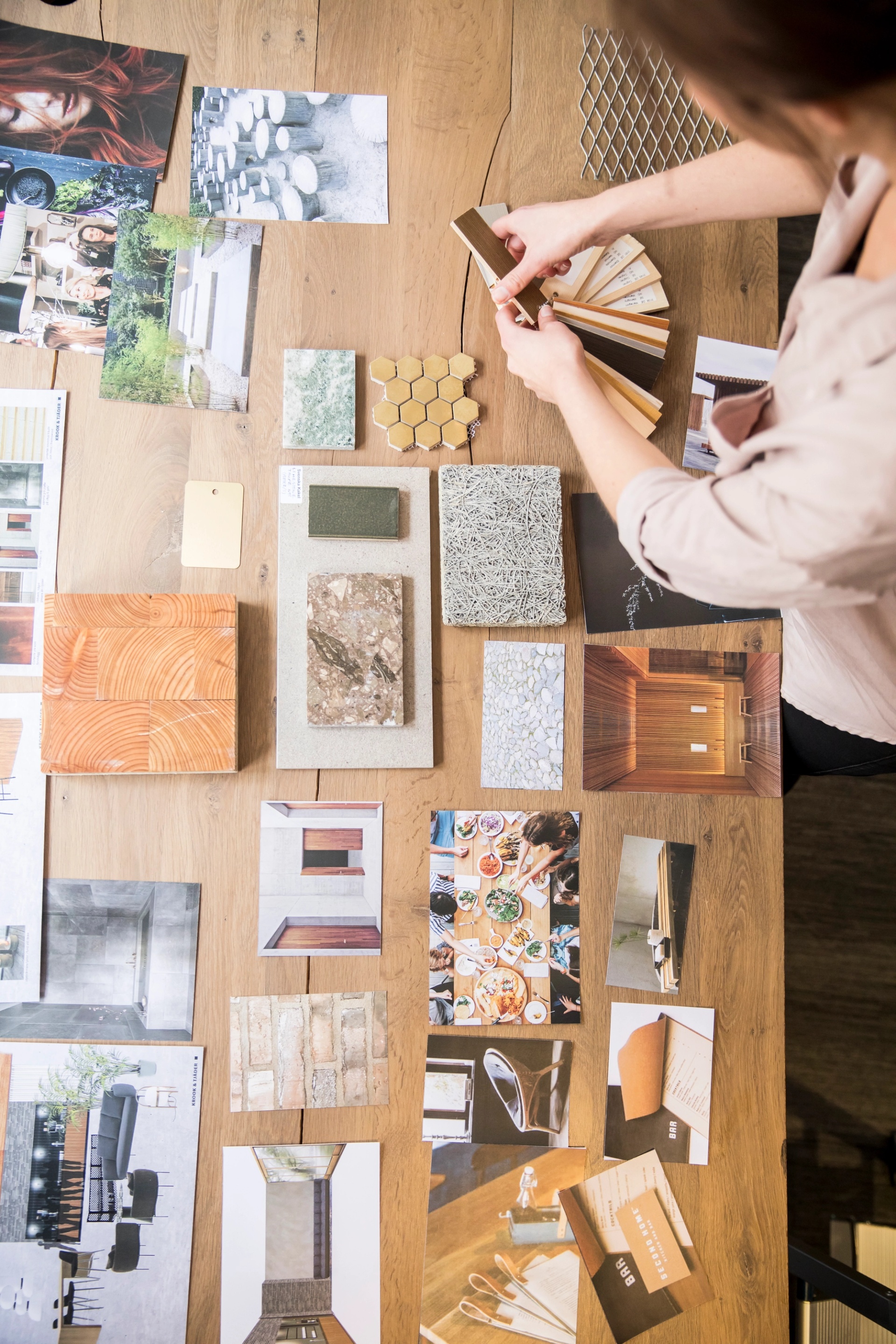 Inredning moodboard