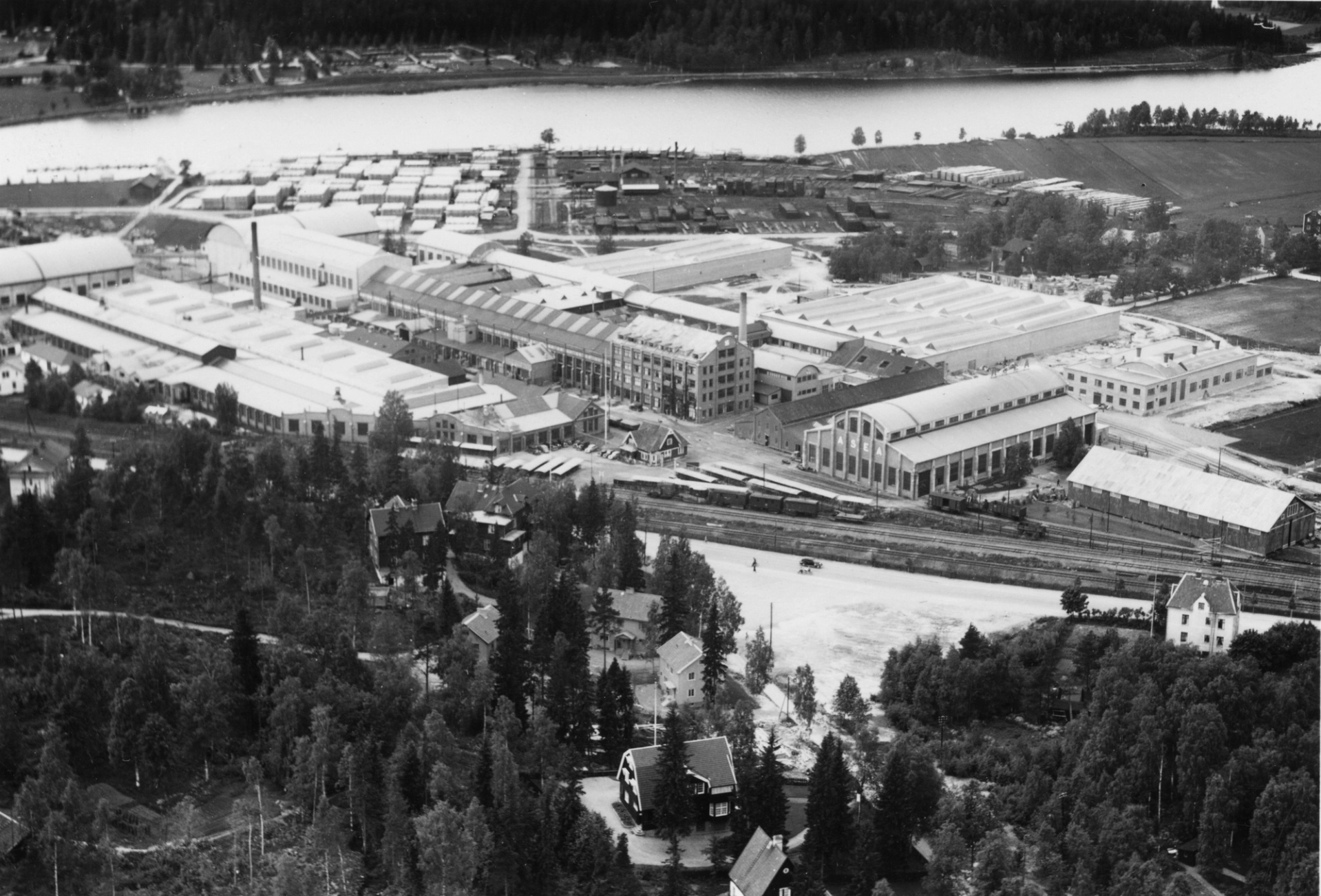 ASEA-huset historiskt foto