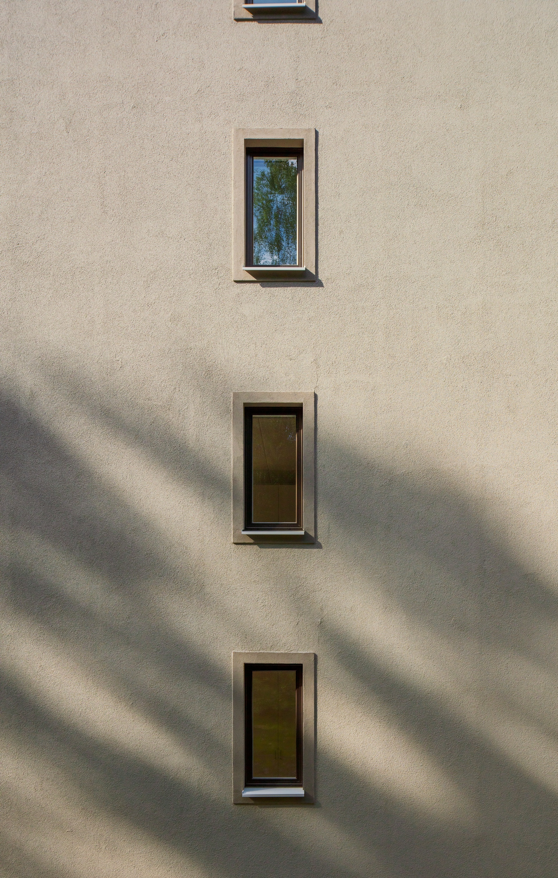 Putsfasad, Kasernen 1.