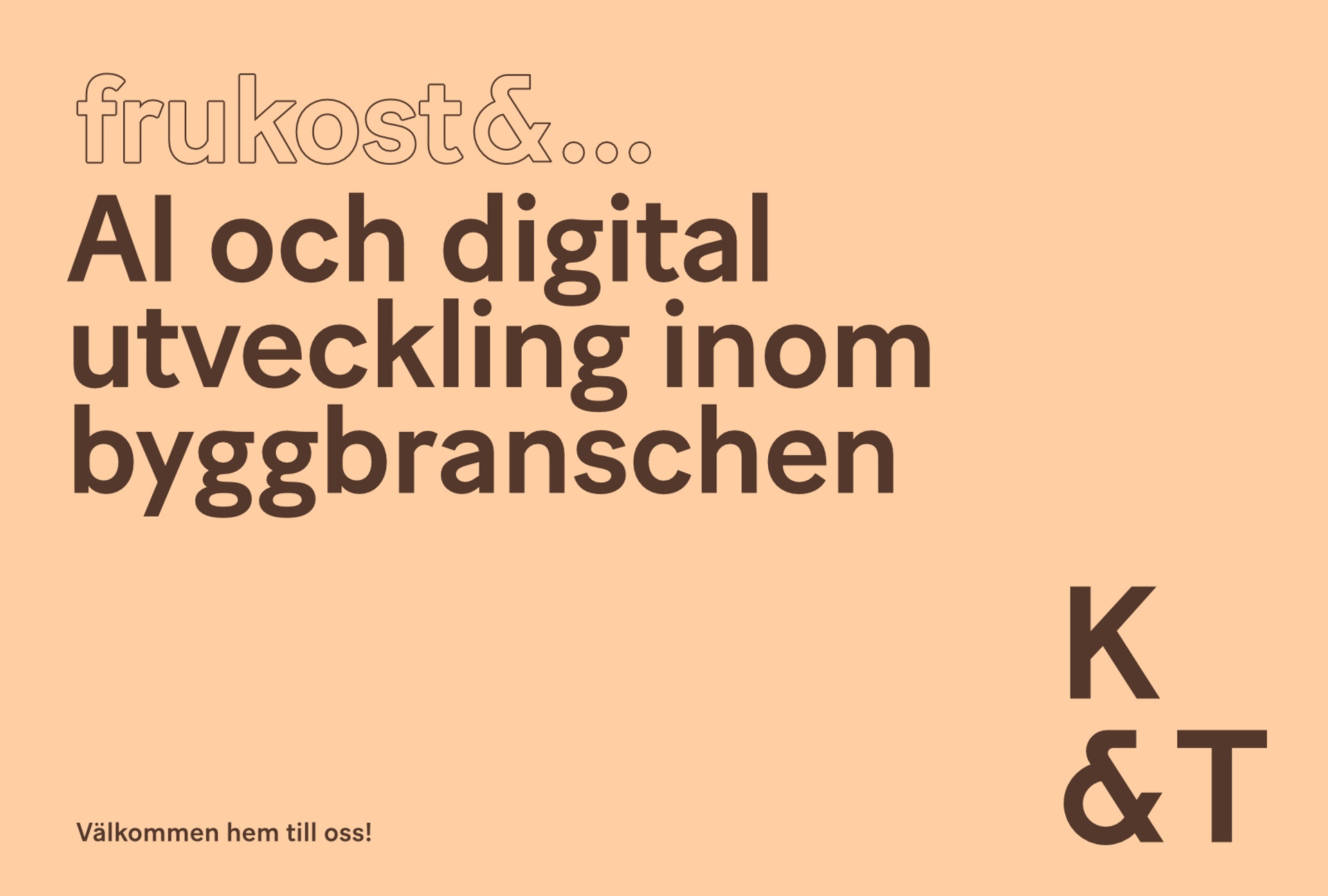 Frukostseminarier hos Krook & Tjäder