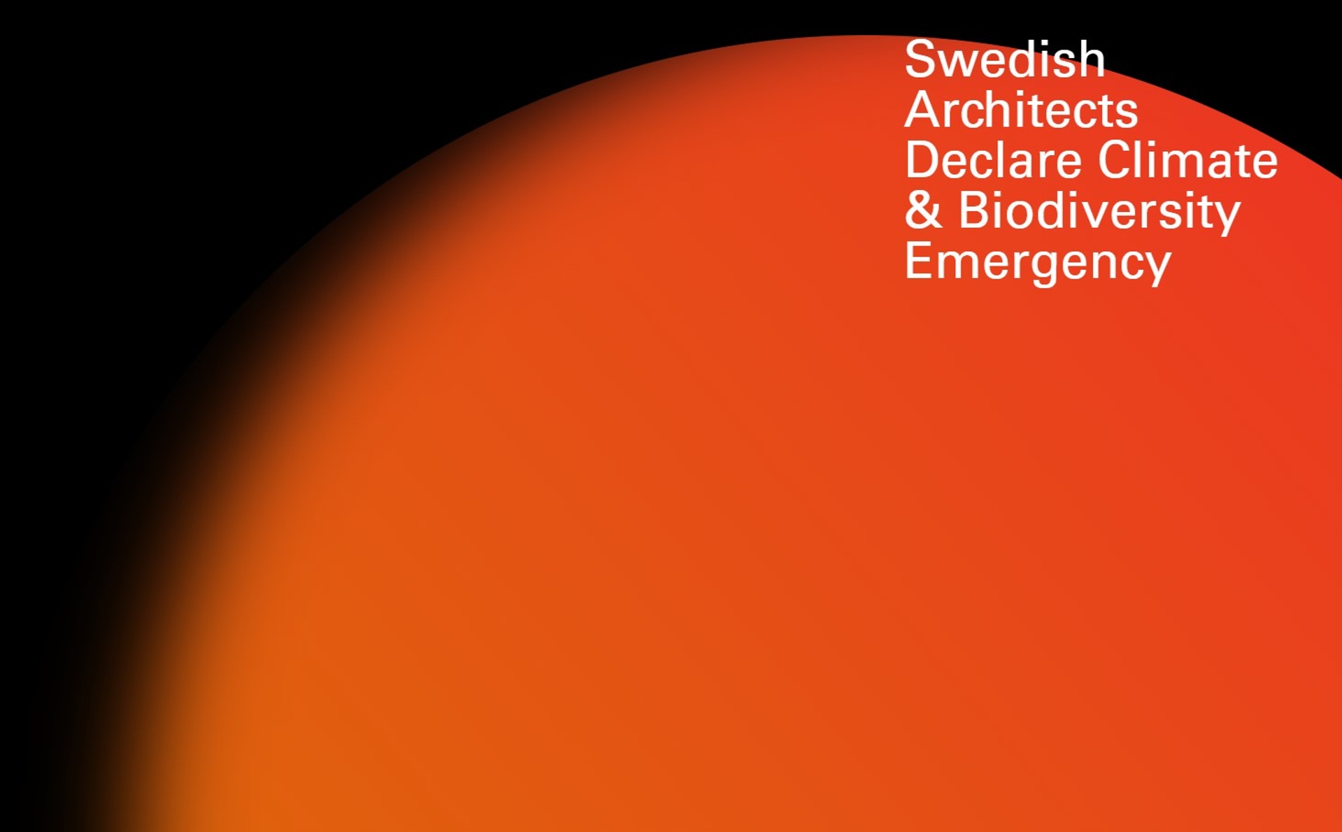 Sveriges Architects Declare nätverksträff