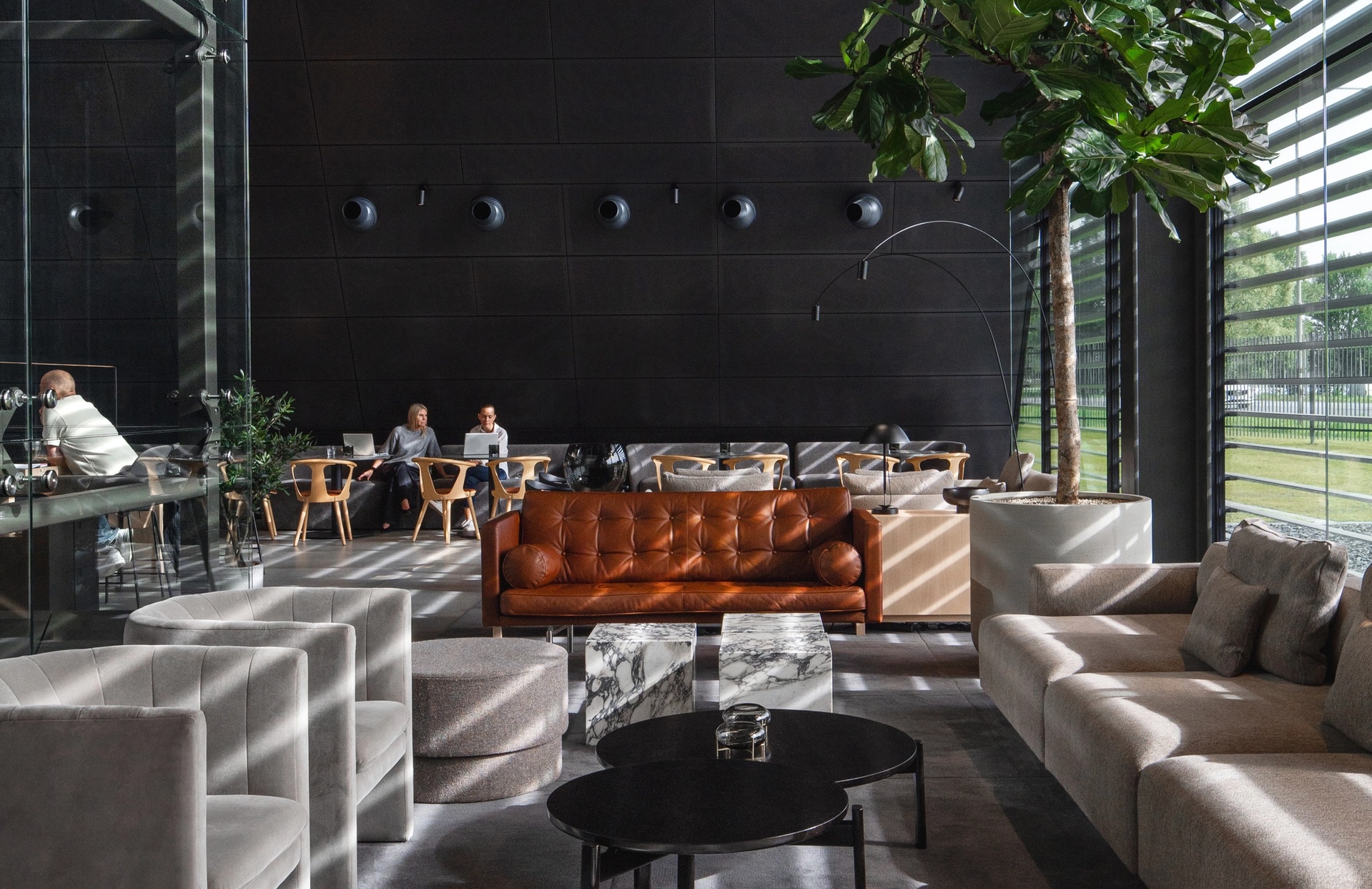 Hedin Group huvudkontor lobby