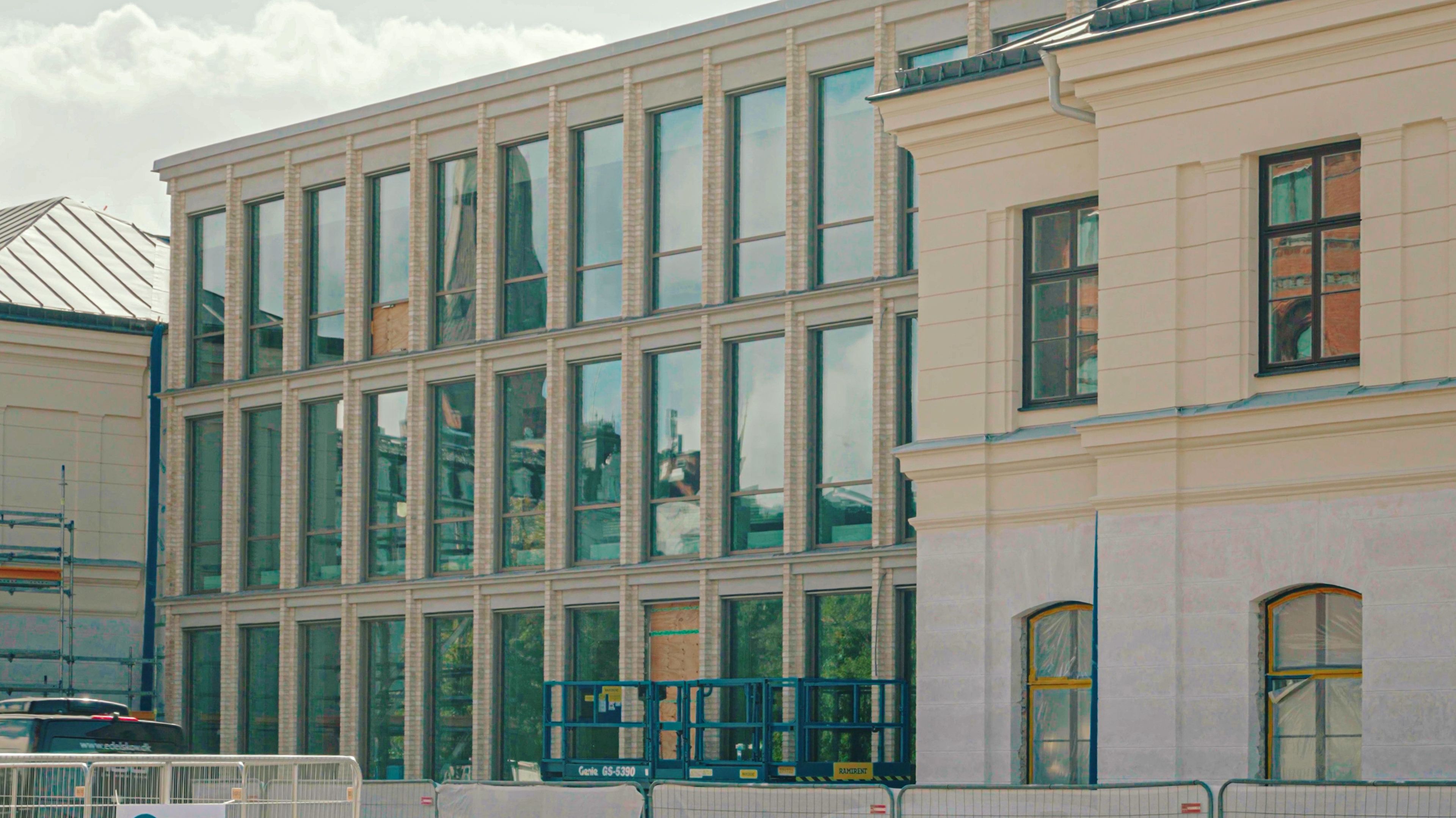 Börshuset i Malmö glasfasader