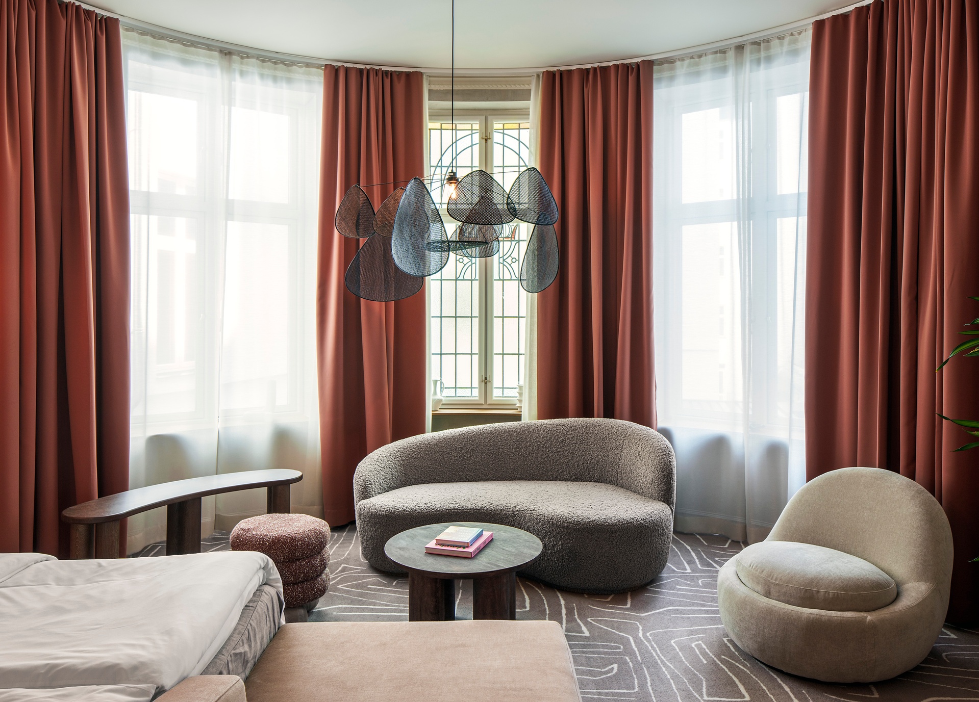 Interiör hotellrum Hotell Grand Joanne