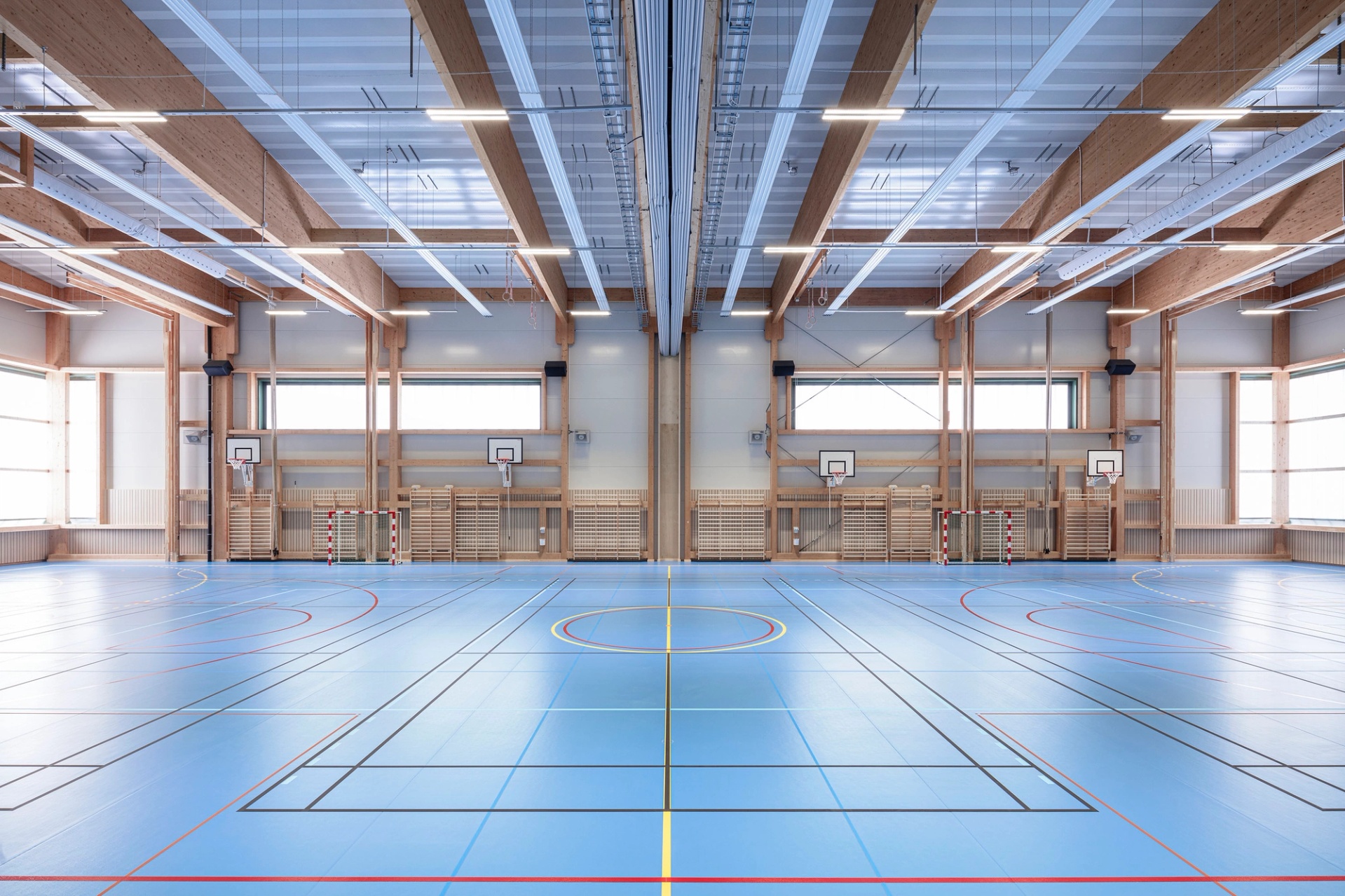 Nya Gottsundaskolan idrottshall