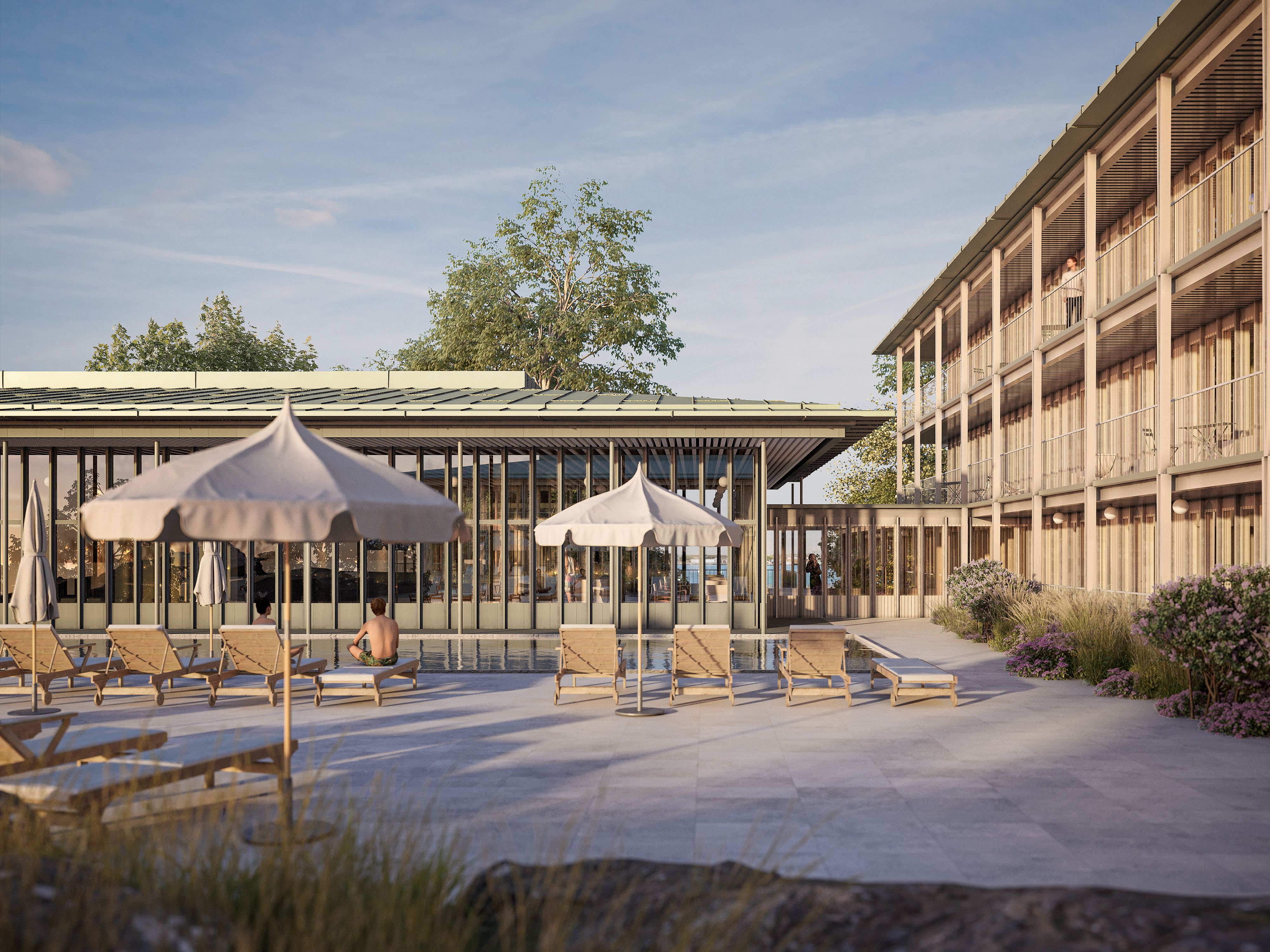 Skarholmen courtyard