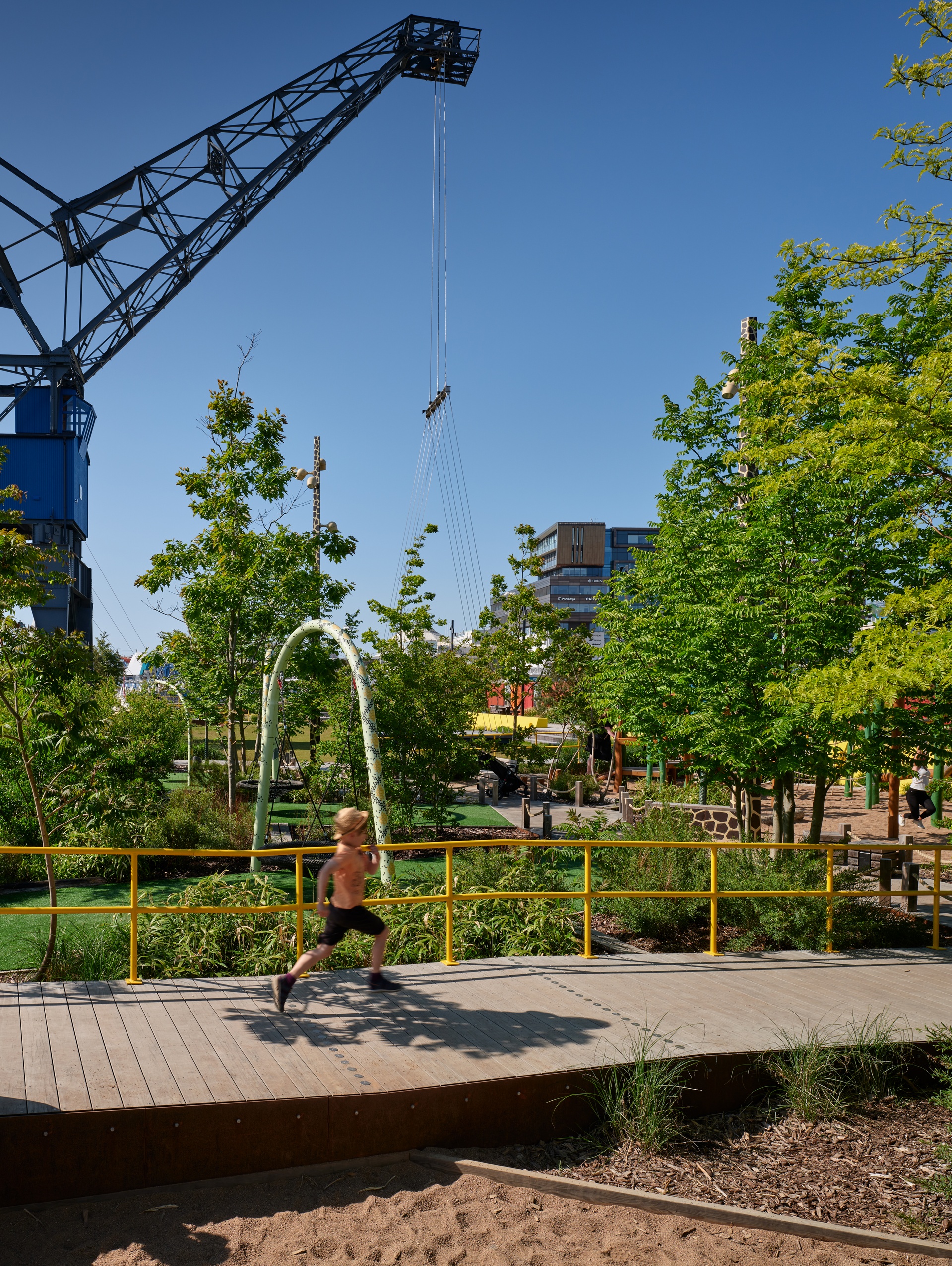 Dockanparken och djungellekan