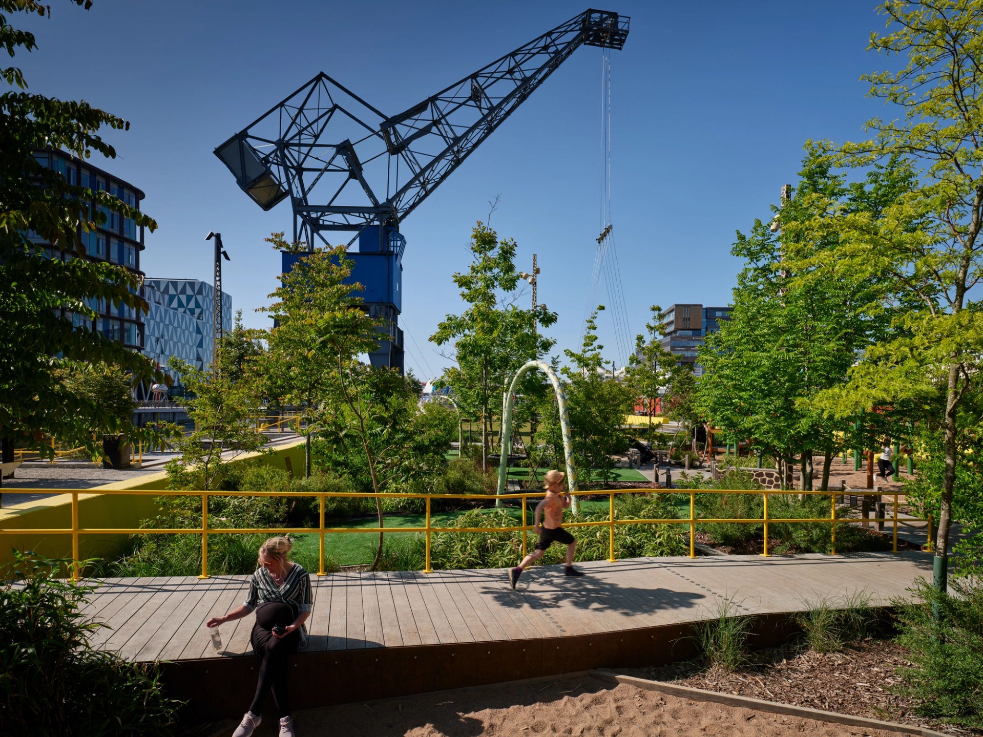 Dockanparken och djungellekan