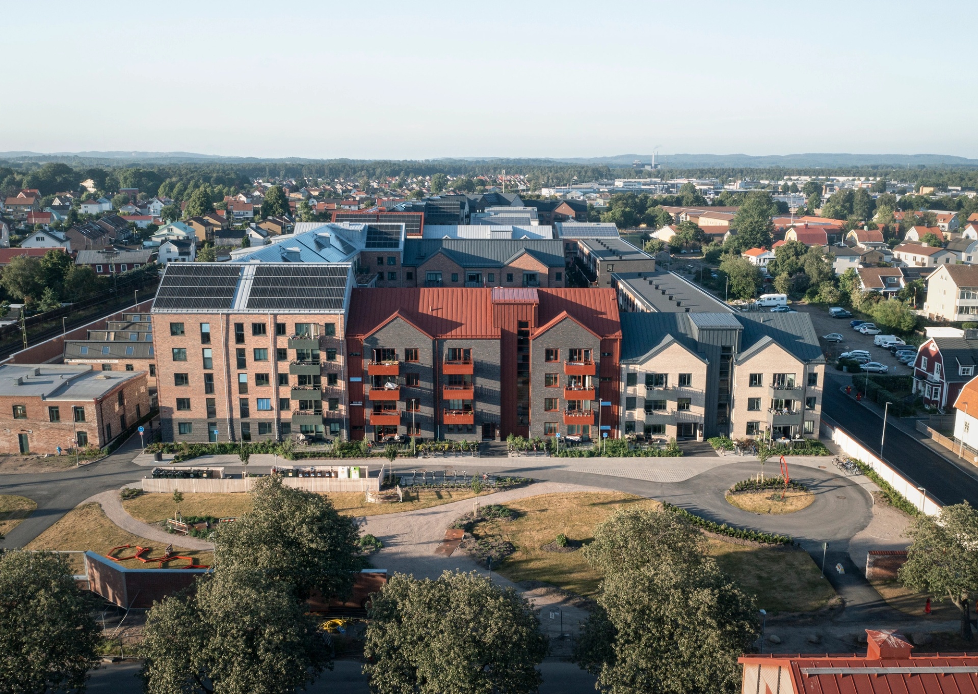 Lundgrens trädgårdar från söder