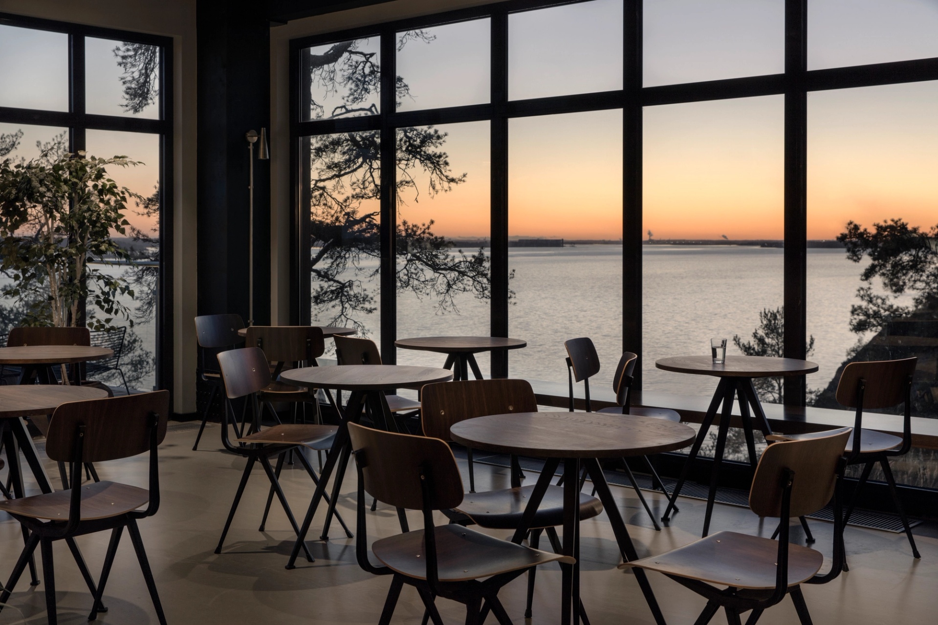 Vildmarkshotellet på Kolmården, utsikt från restaurang.