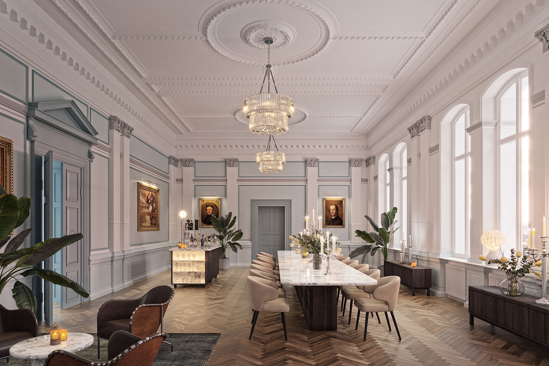 Börshuset interiör