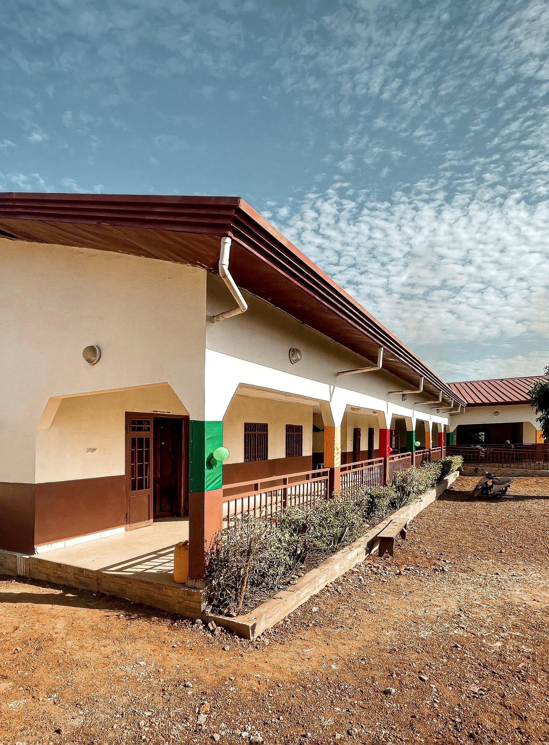 Läkarstation i Guinea