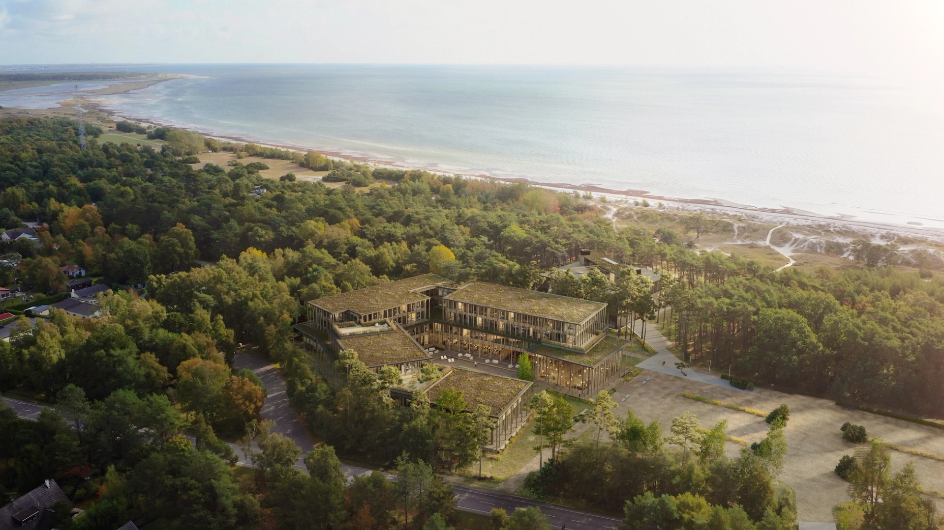 Visualisering av Hotell Falsterbo Strandbad