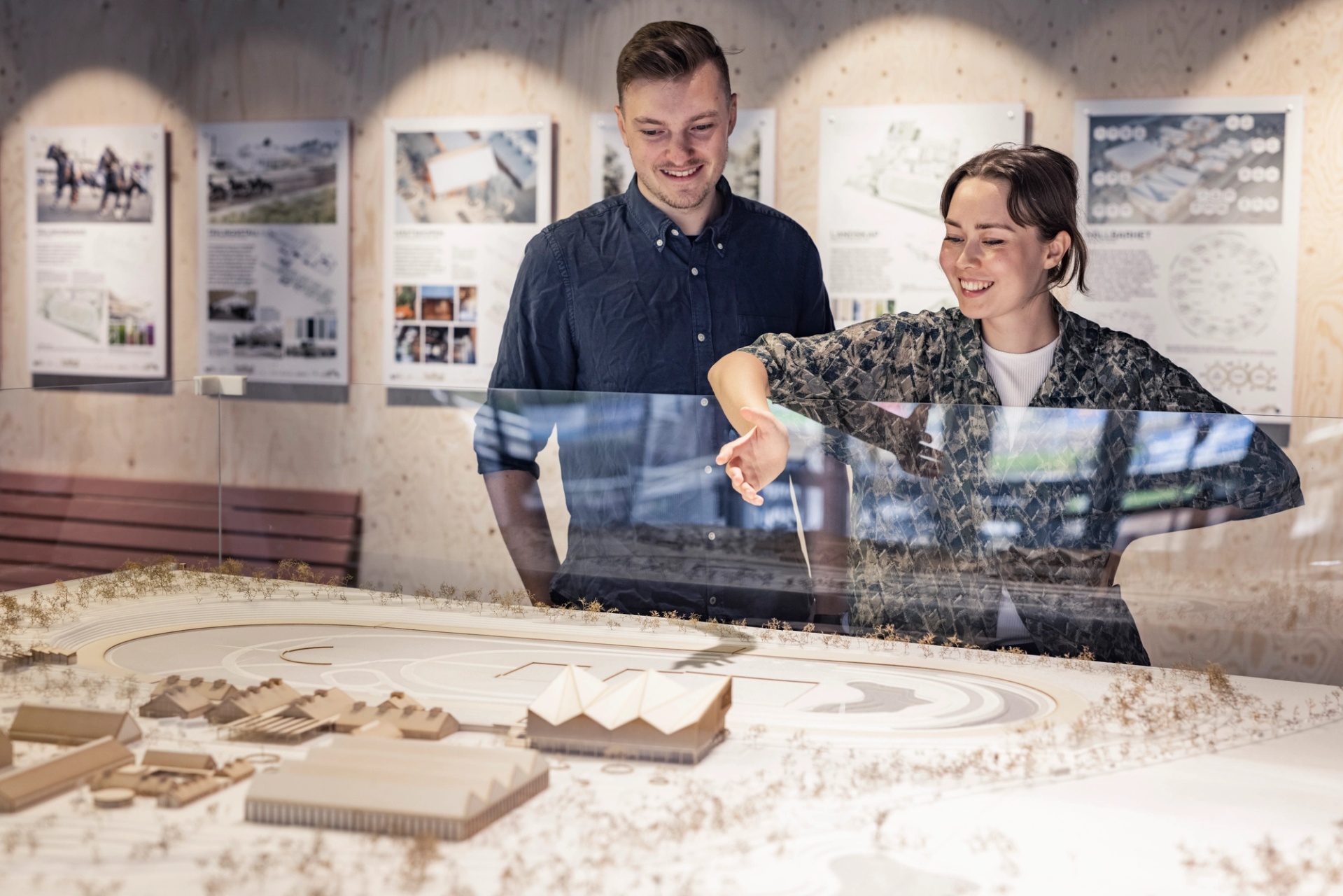 Jägersro hästcenter modell