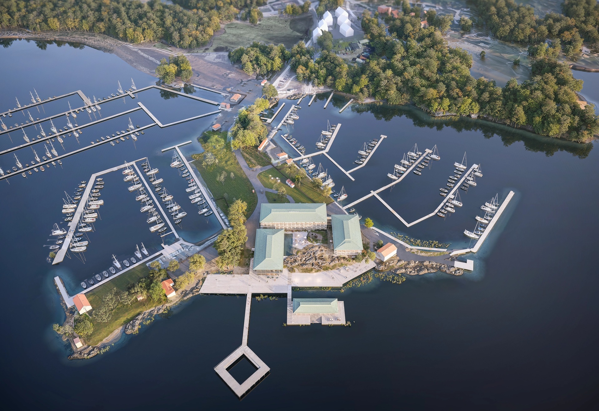 Skarholmen översikt