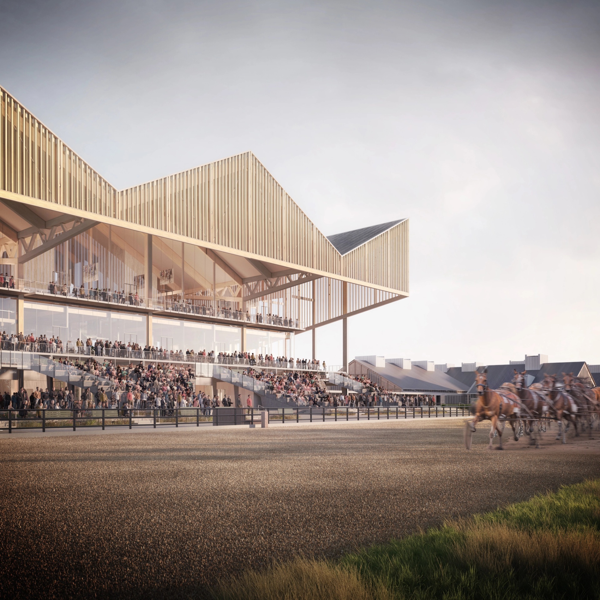 Visualisering av Jägersro hästcenter