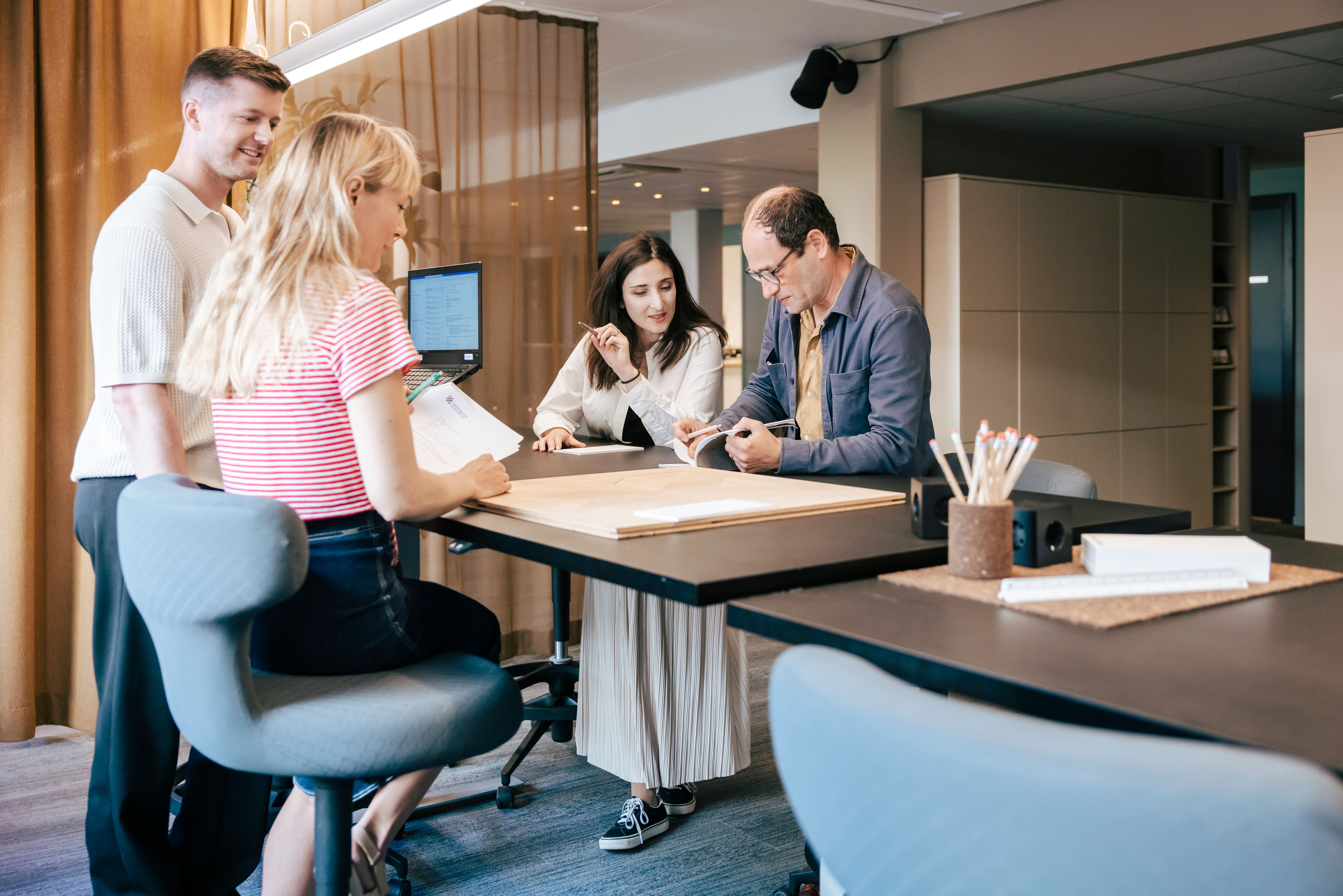 Kollegor på Krook & Tjäder i Göteborg