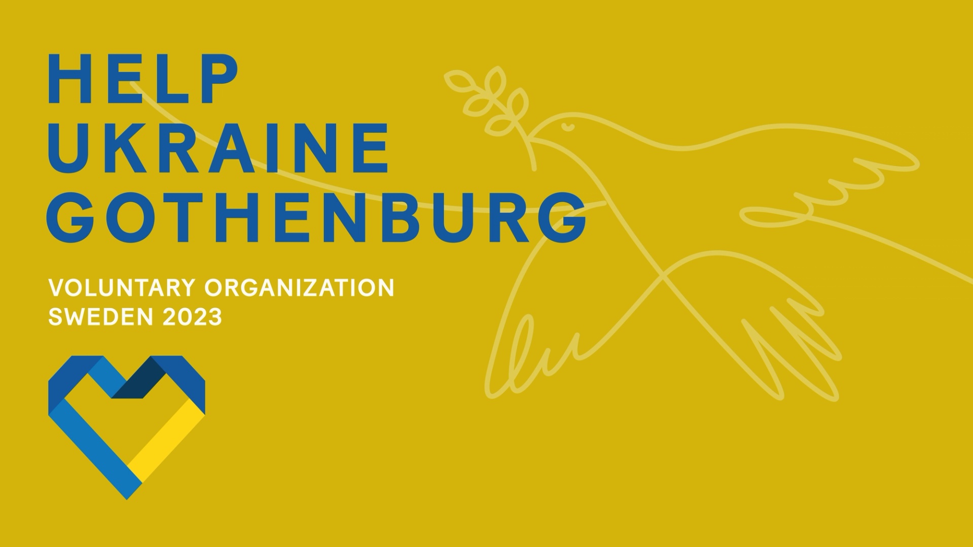 Help Ukraine Gothenburg grafik