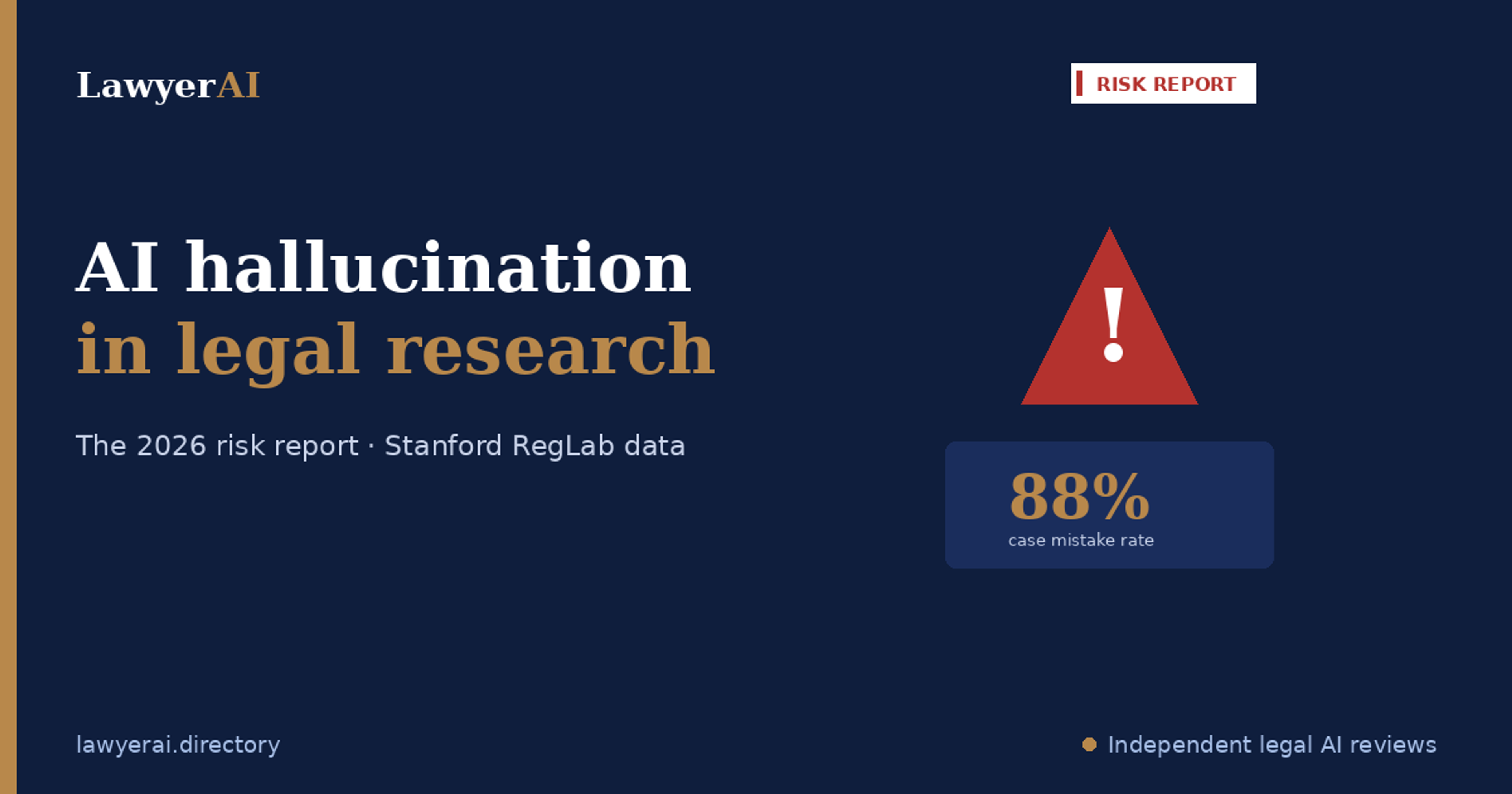 AI Hallucination in Legal Research: The 2026 Risk Report