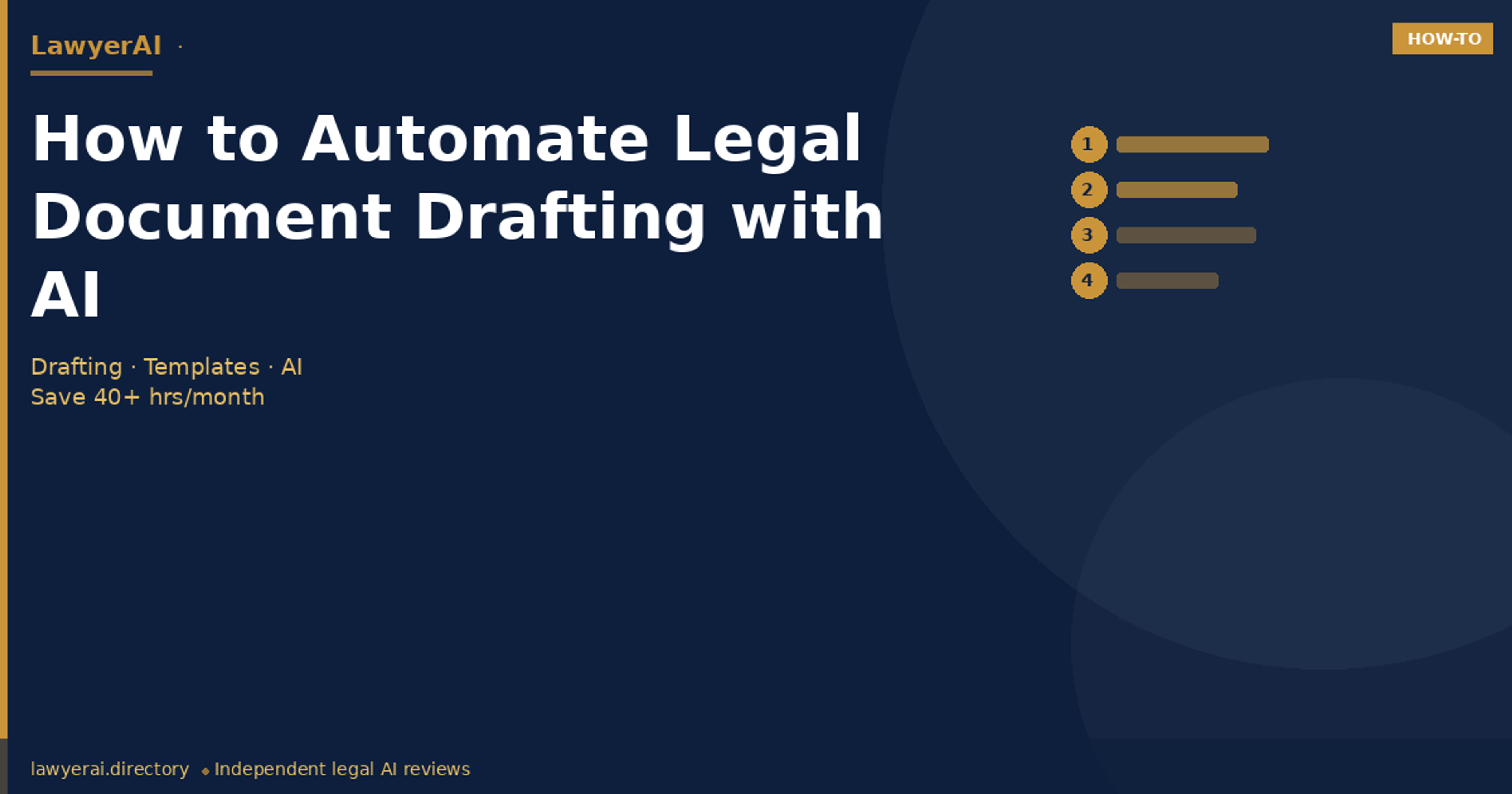 How to Automate Legal Document Drafting with AI