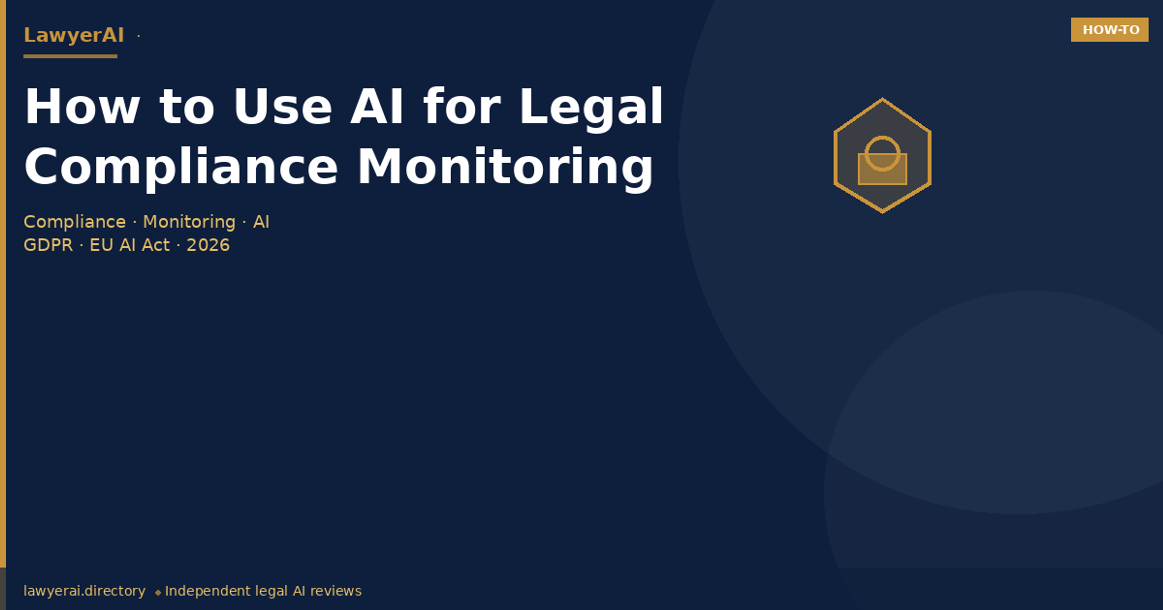 How to Use AI for Legal Compliance Monitoring