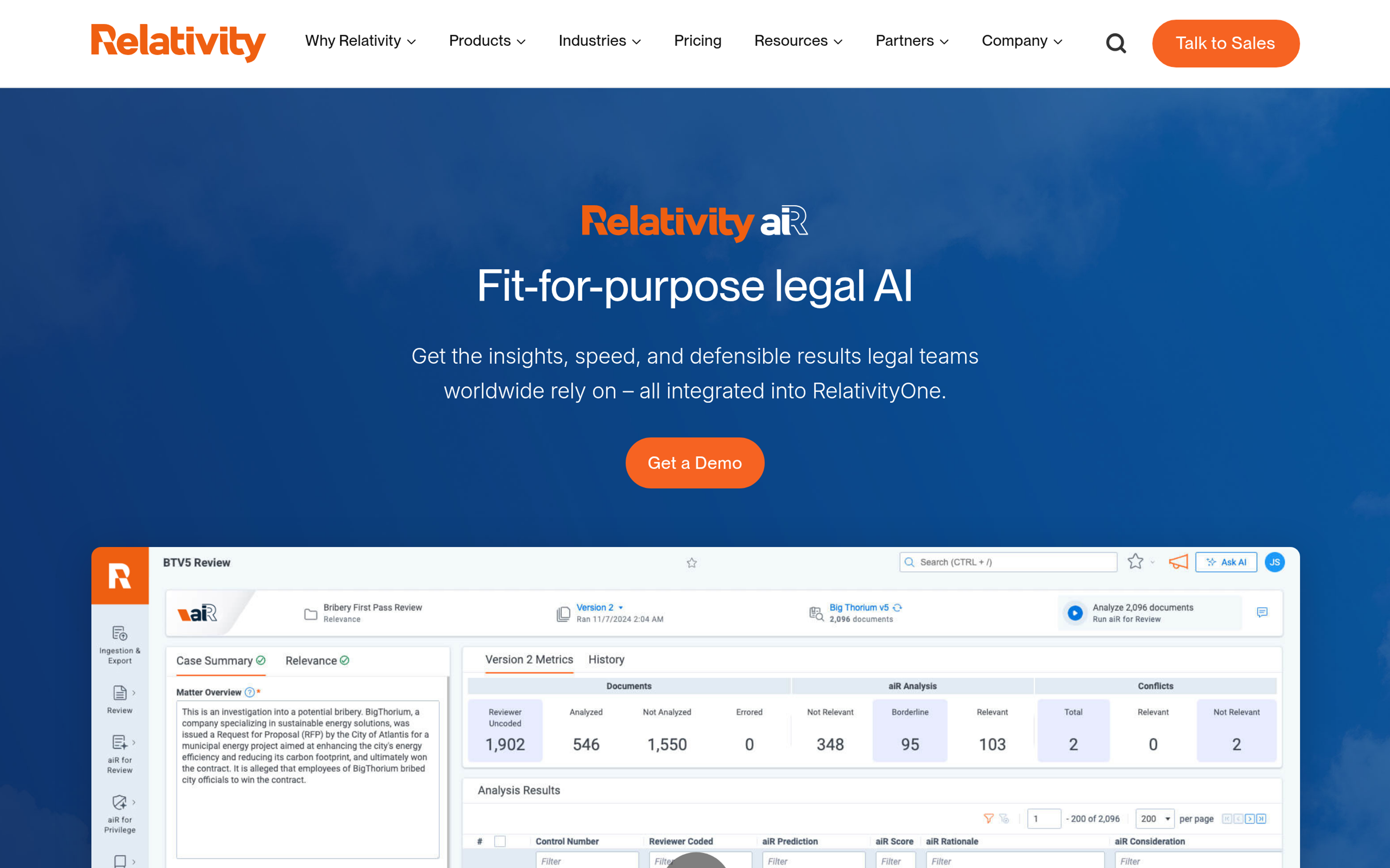 Image for Relativity aiR