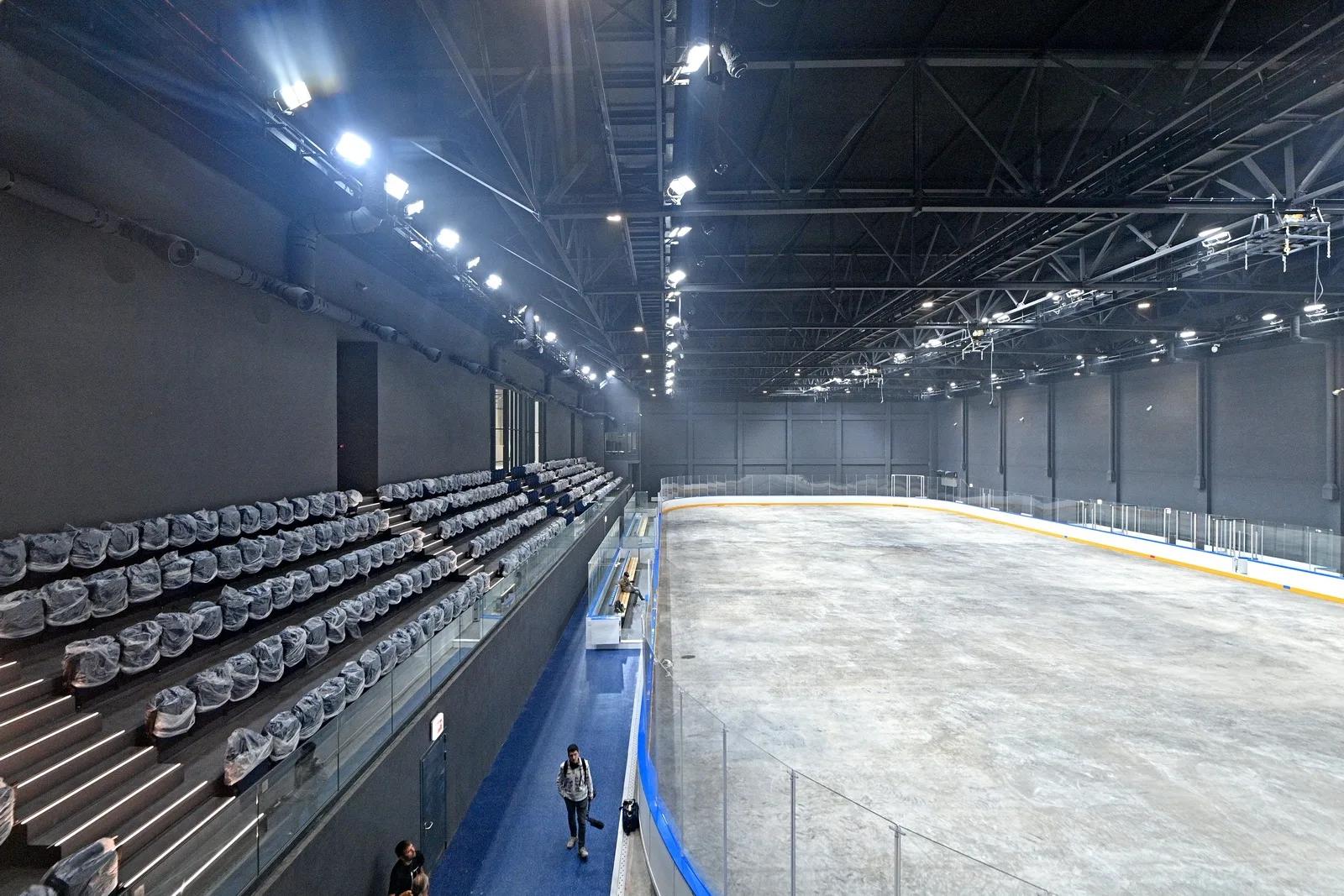 Поставка техники в ледовый дворец имени Этери Тутберидзе