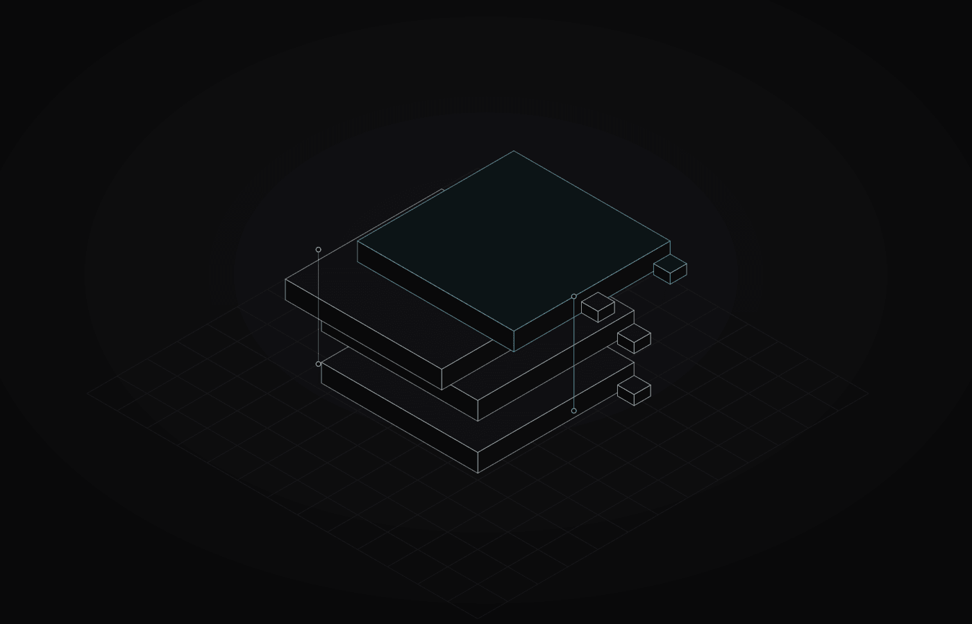 Production hardening is layers, not a switch — auth, data, CI/CD and observability, each added deliberately.