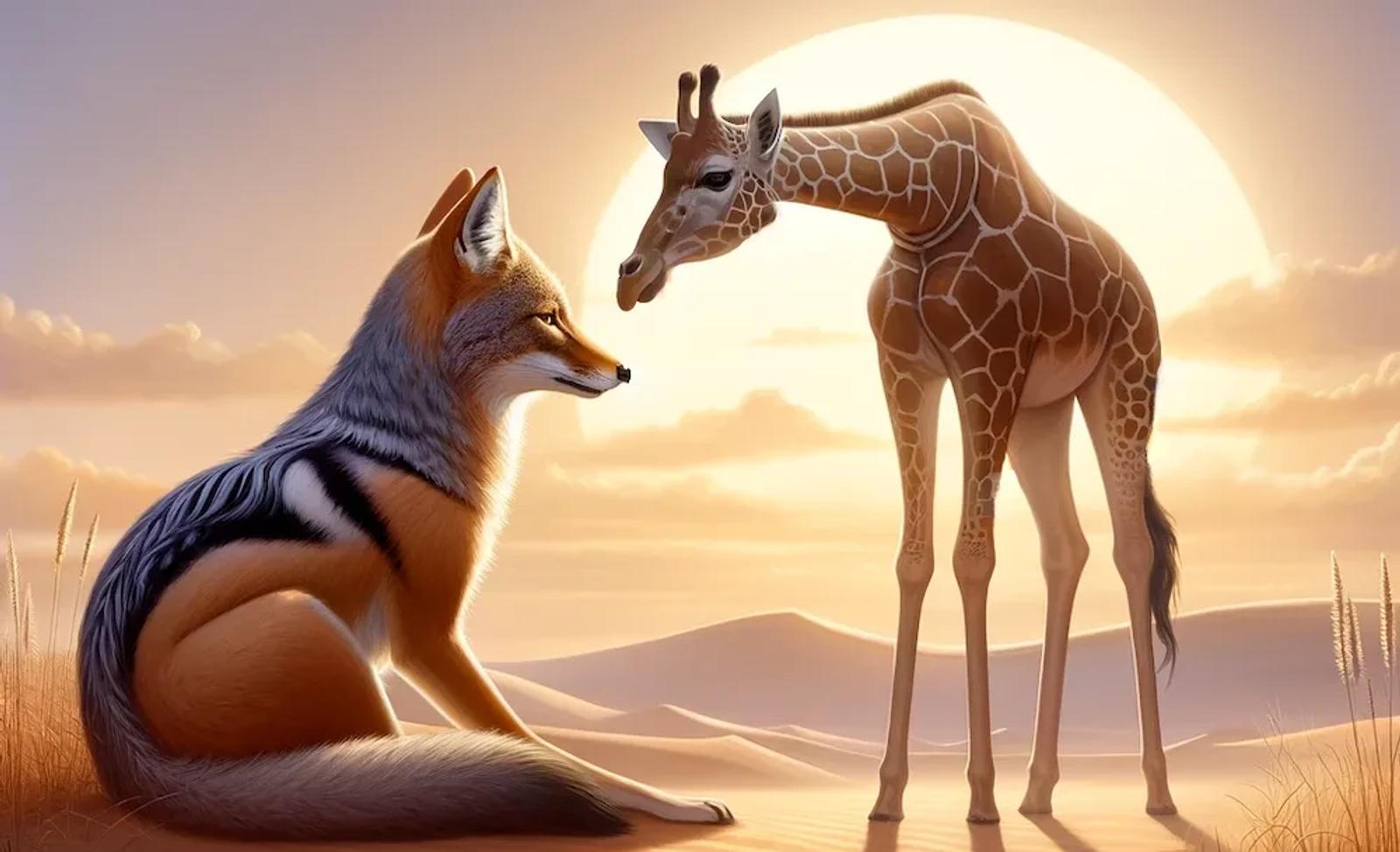 Le Chacal et la Girafe en CNV : Une Approche Symbolique pour une Communication Efficace