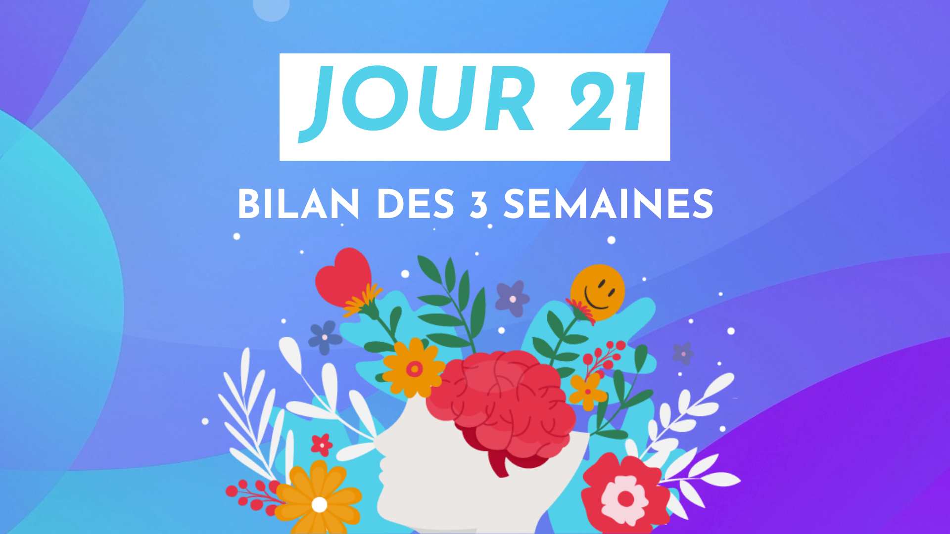 Bilan des 3 semaines