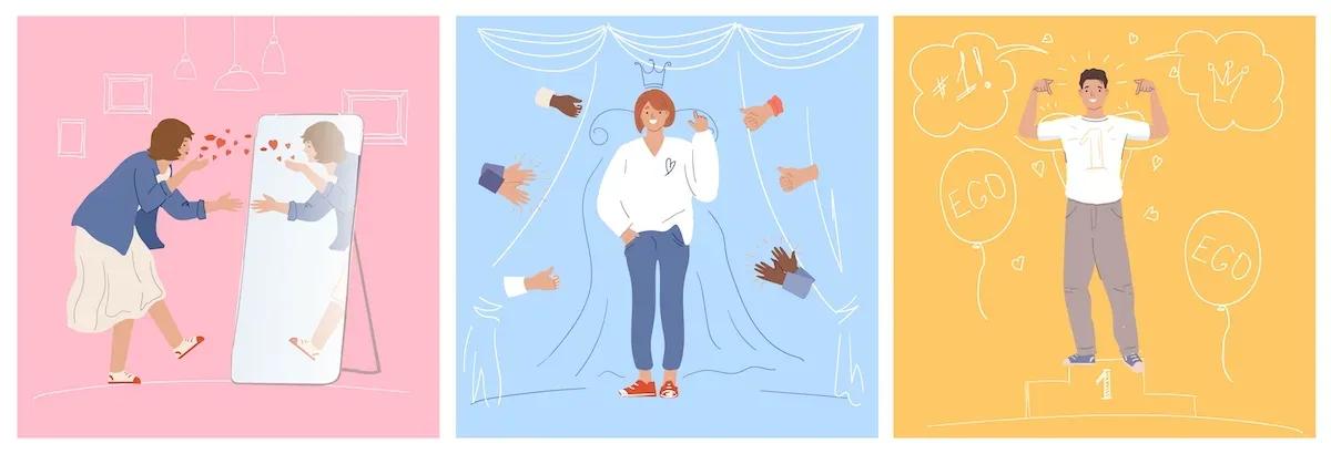 Les 5 types de narcissisme et leurs caractéristiques