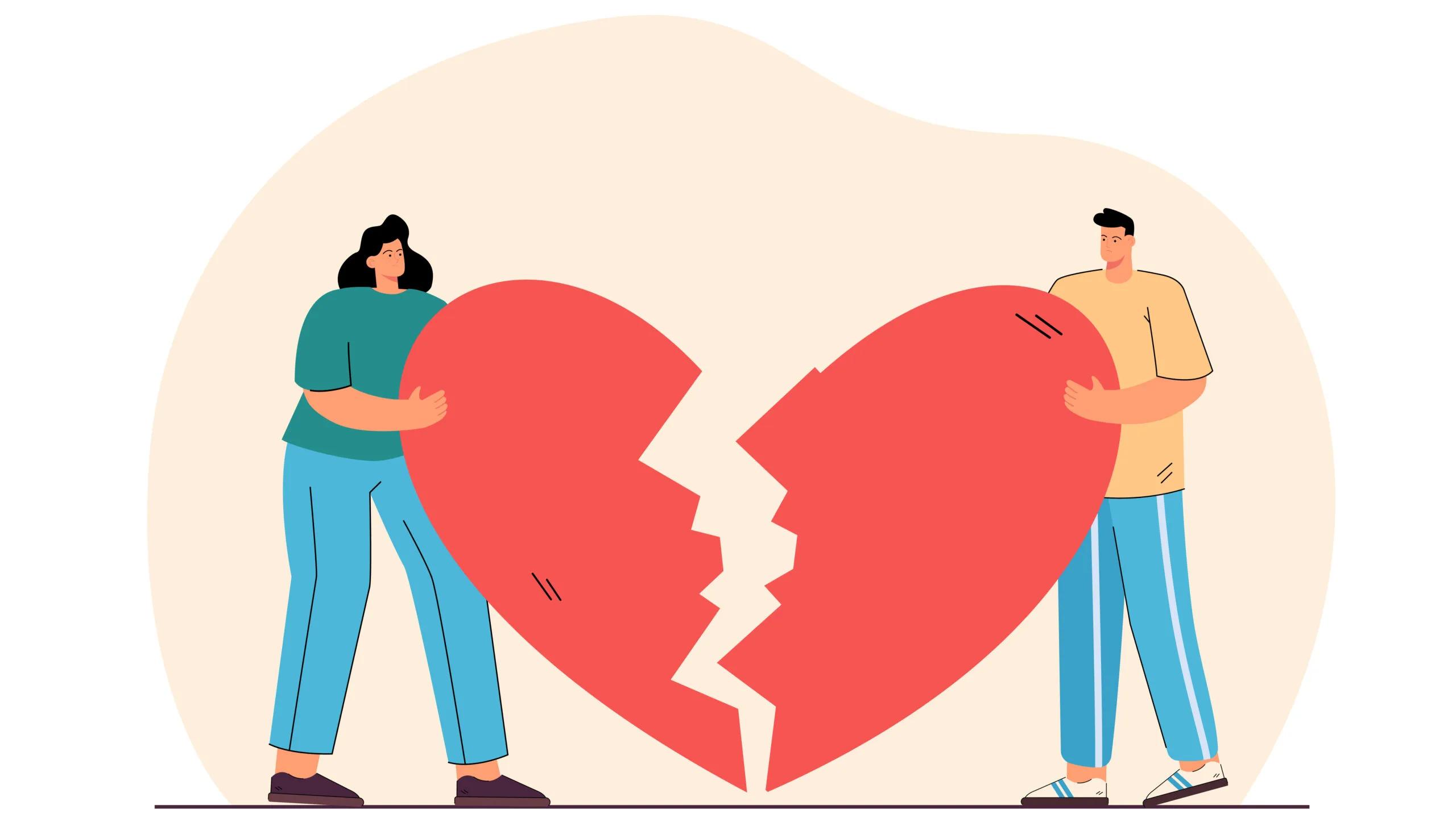 Faire face à la dépression après une rupture