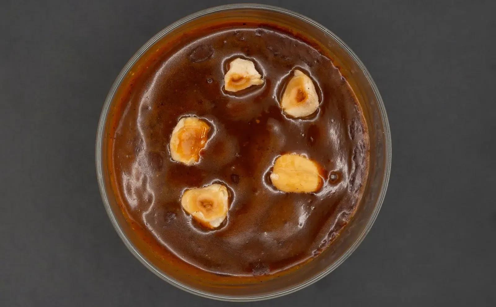 Recette du Brownie et crémeux au chocolat et caramel noisette