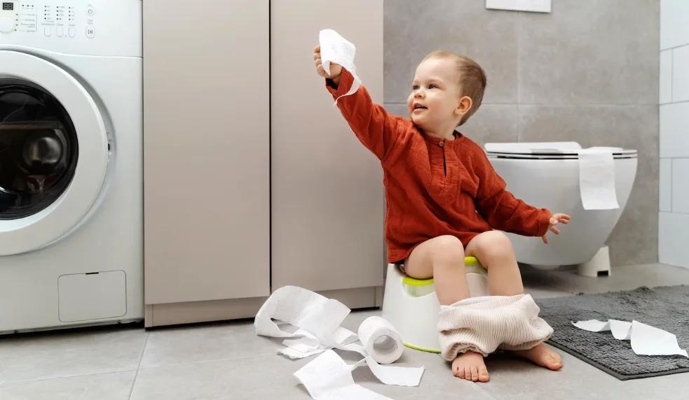 Que faire si votre tout-petit ne veut pas faire caca ?