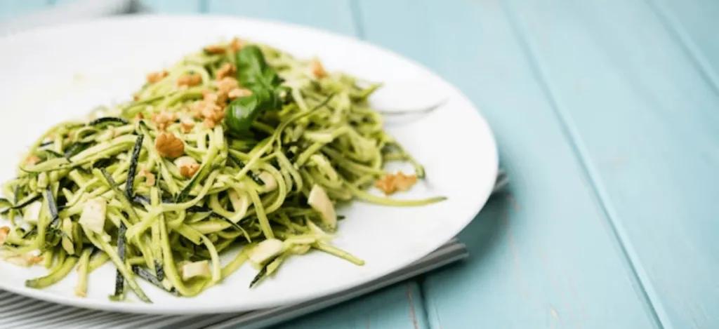 Spaghettis de courgette