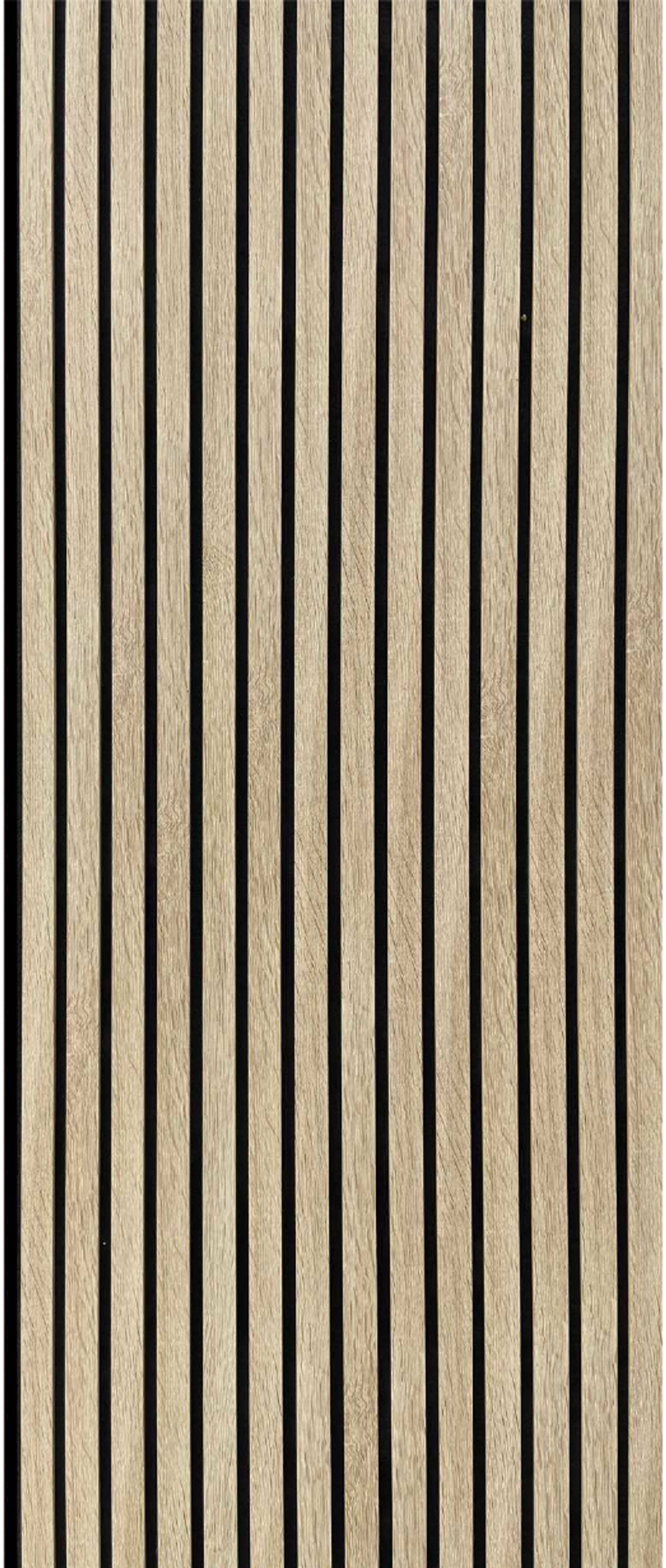 Akustik Ahşap Panel LAN-301 (Bej) - 600 x 2800 mm