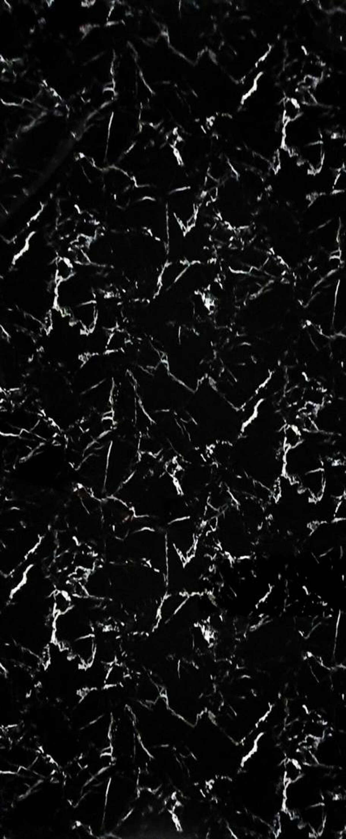 PVC Mermer Folyo KS-3772 (Siyah Zemin, Beyaz Damarlı) - 1220 x 2440 x 2,7 mm