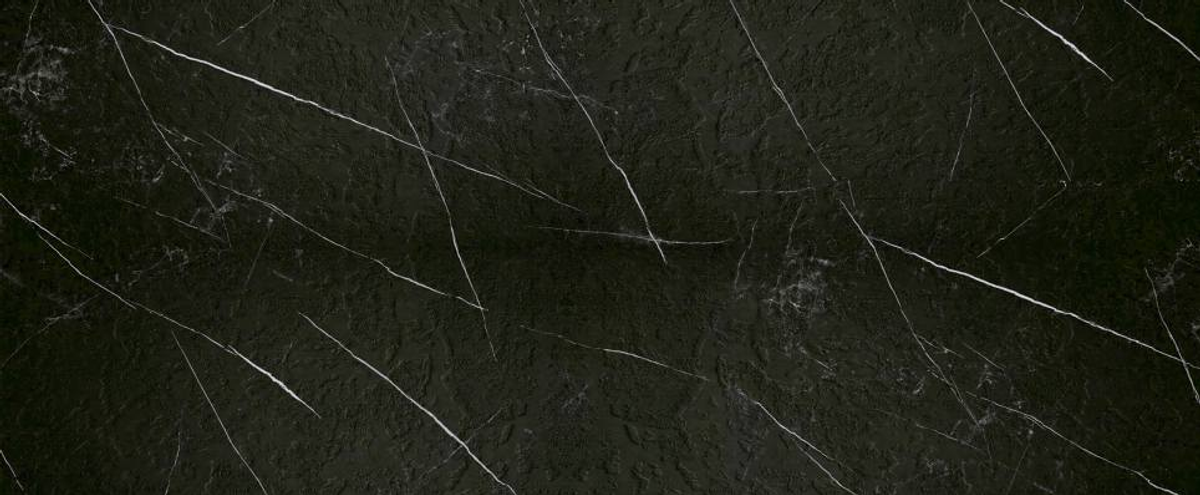 PVC Mermer Folyo 80179 (Siyah Mermer, İnce Damarlı) - 1220 x 2440 x 2,7 mm