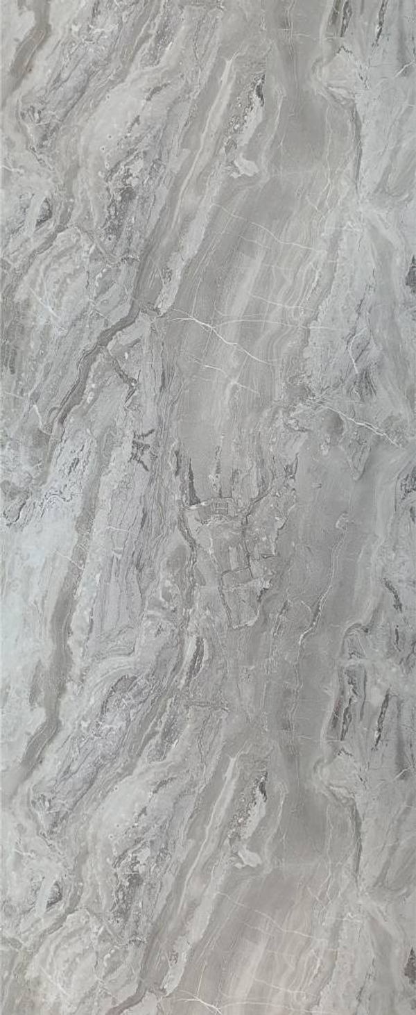 PVC Mermer Folyo 3062-2 (Gri Dalgalı Desen)