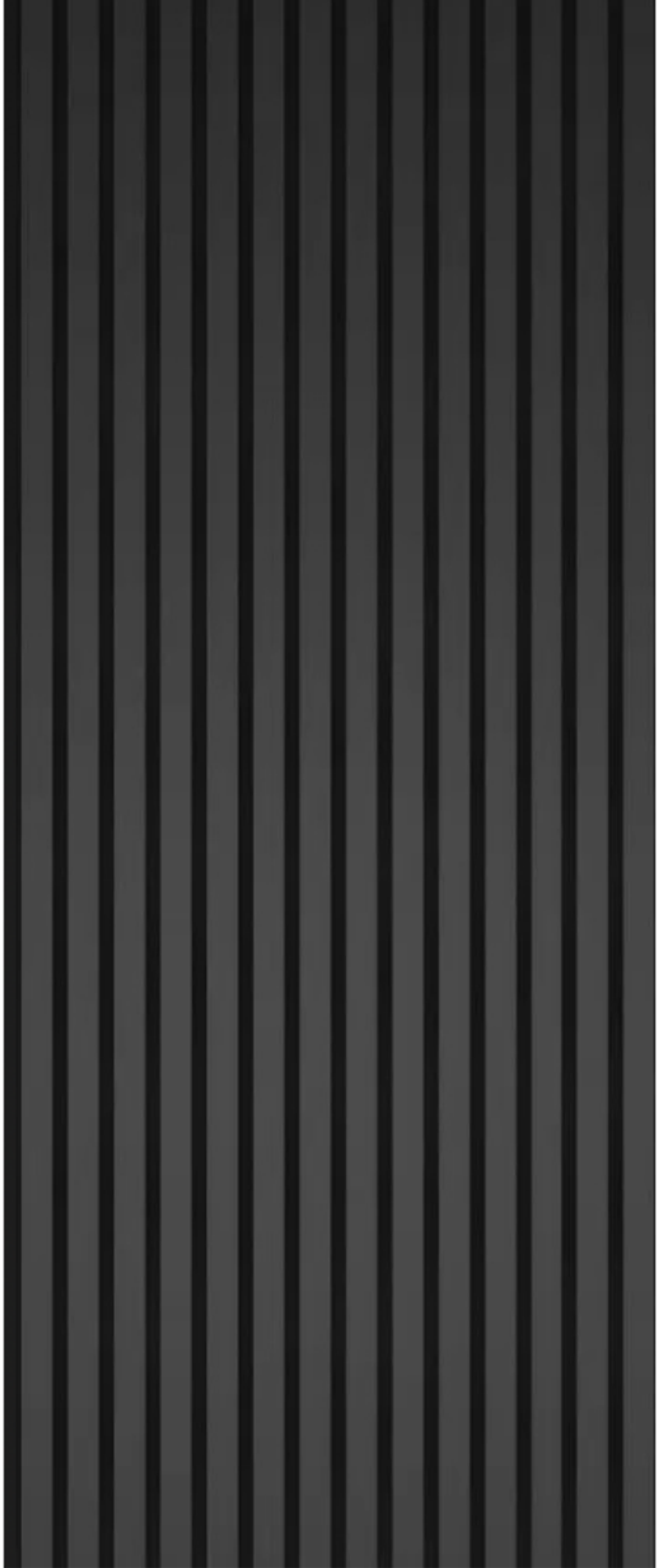 Akustik Ahşap Panel LAN-312 (Antrasit) - 600 x 2800 mm