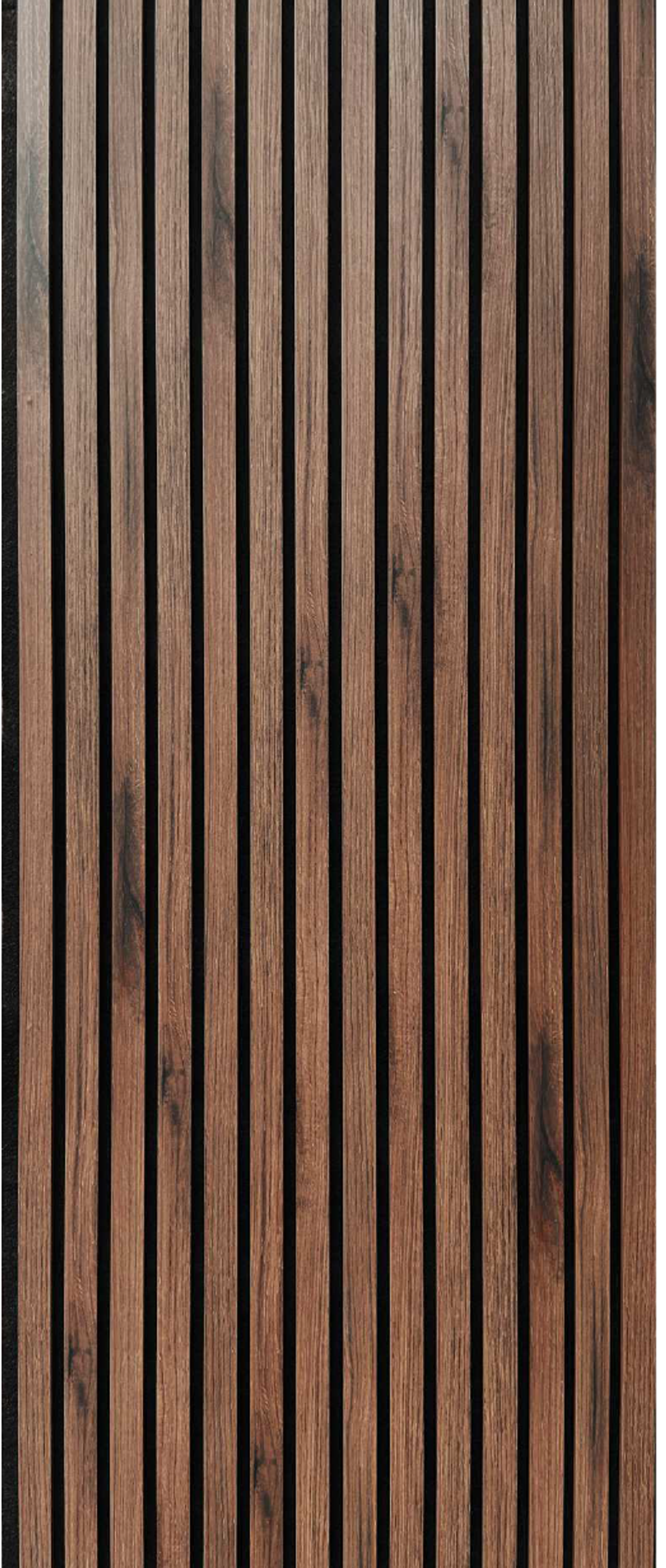 Akustik Ahşap Panel LAN-303 (Kızıl Kahve) - 600 x 2800 mm