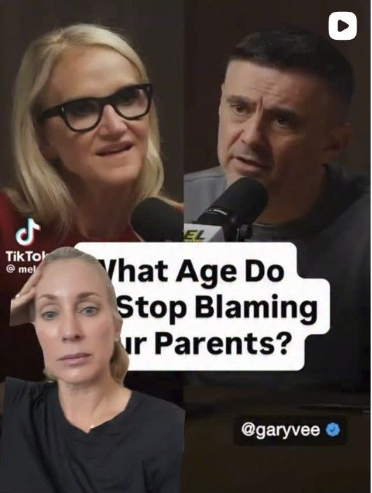 What age do we stop blaming our parents? With Gary Vee