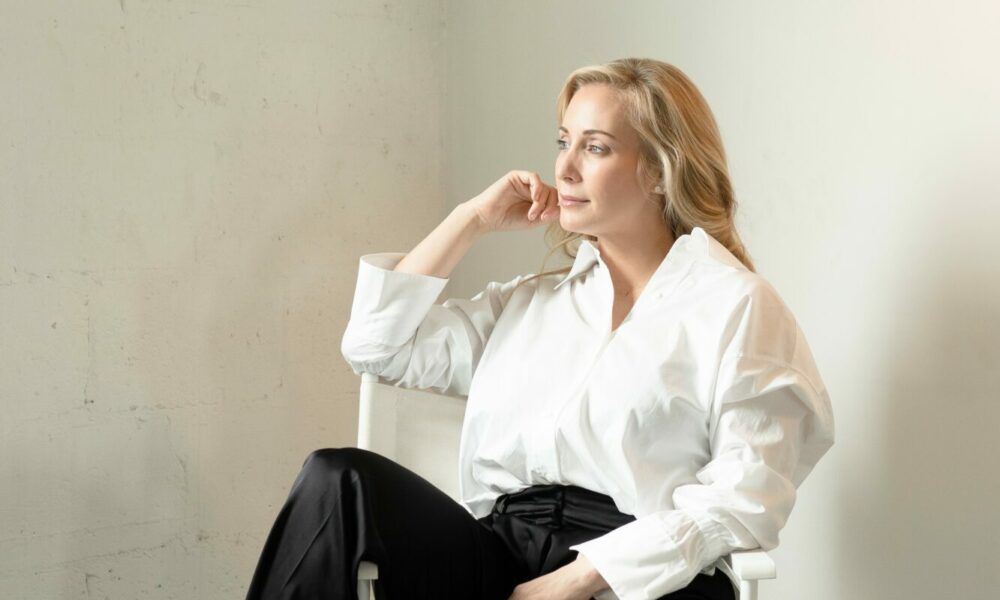 Cari Fund seated portrait