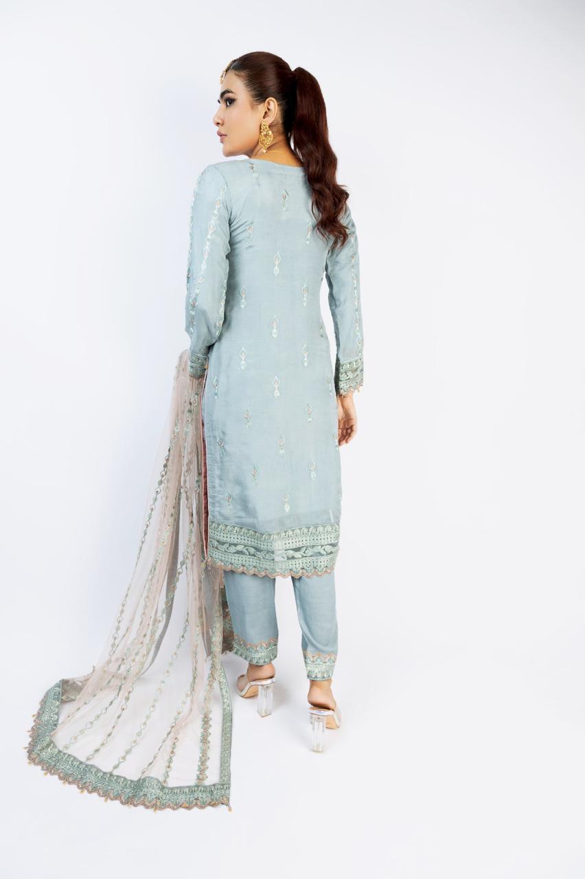 Pure China Silk Suit - AD 805 (Design 14) image 1 thumbnail 3