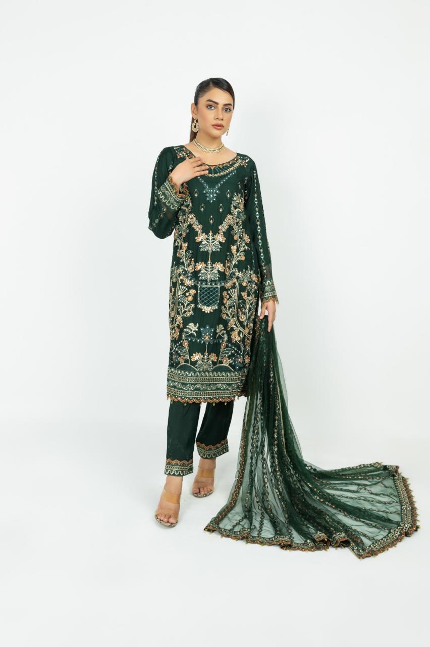 Pure China Silk Suit - AD 805 (Design 11) image 2 thumbnail 4